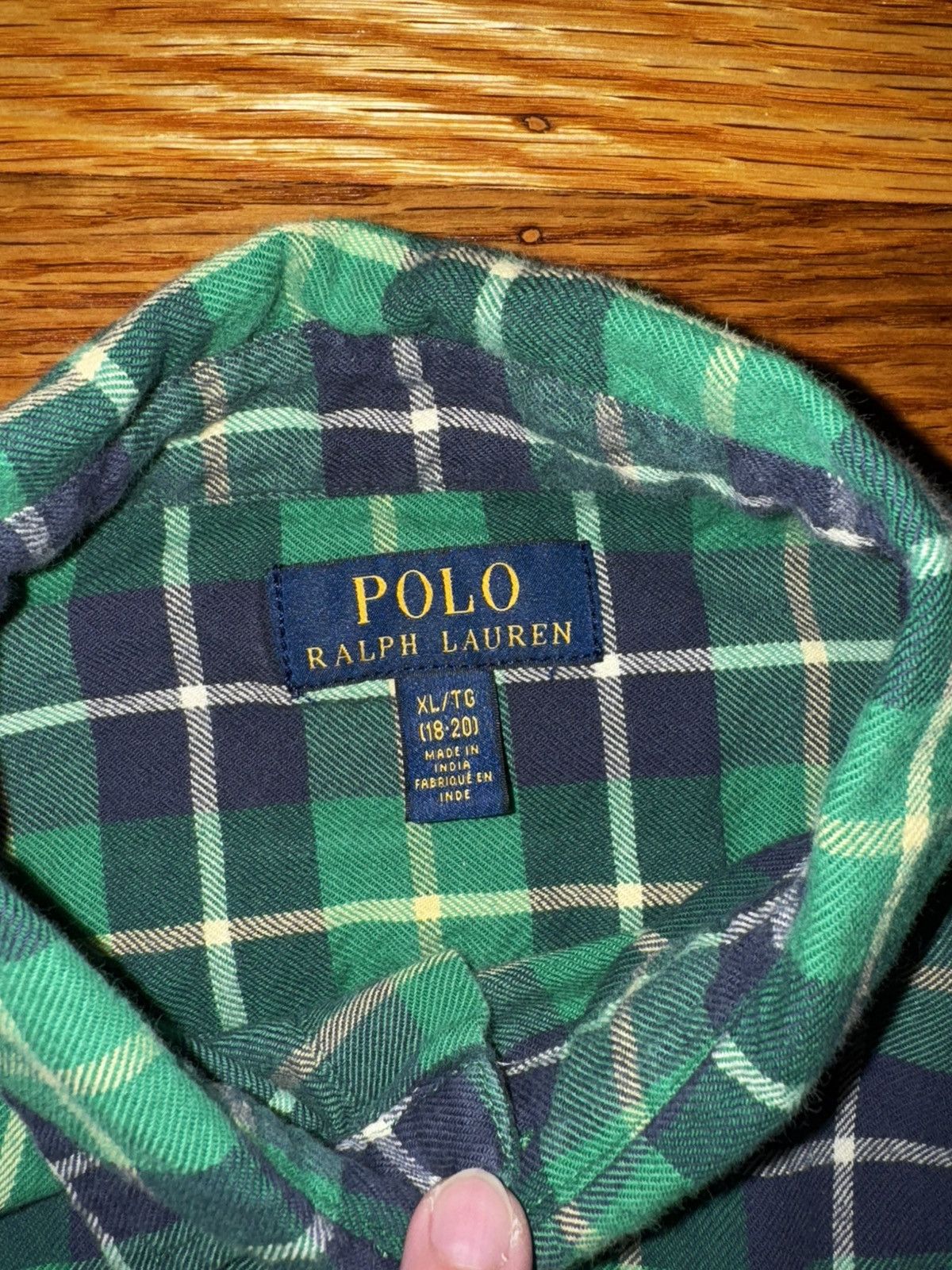 Polo Ralph Lauren Polo Ralph Lauren Green Plaid Button-Up - size XL Size US XL / EU 56 / 4 - 3 Thumbnail