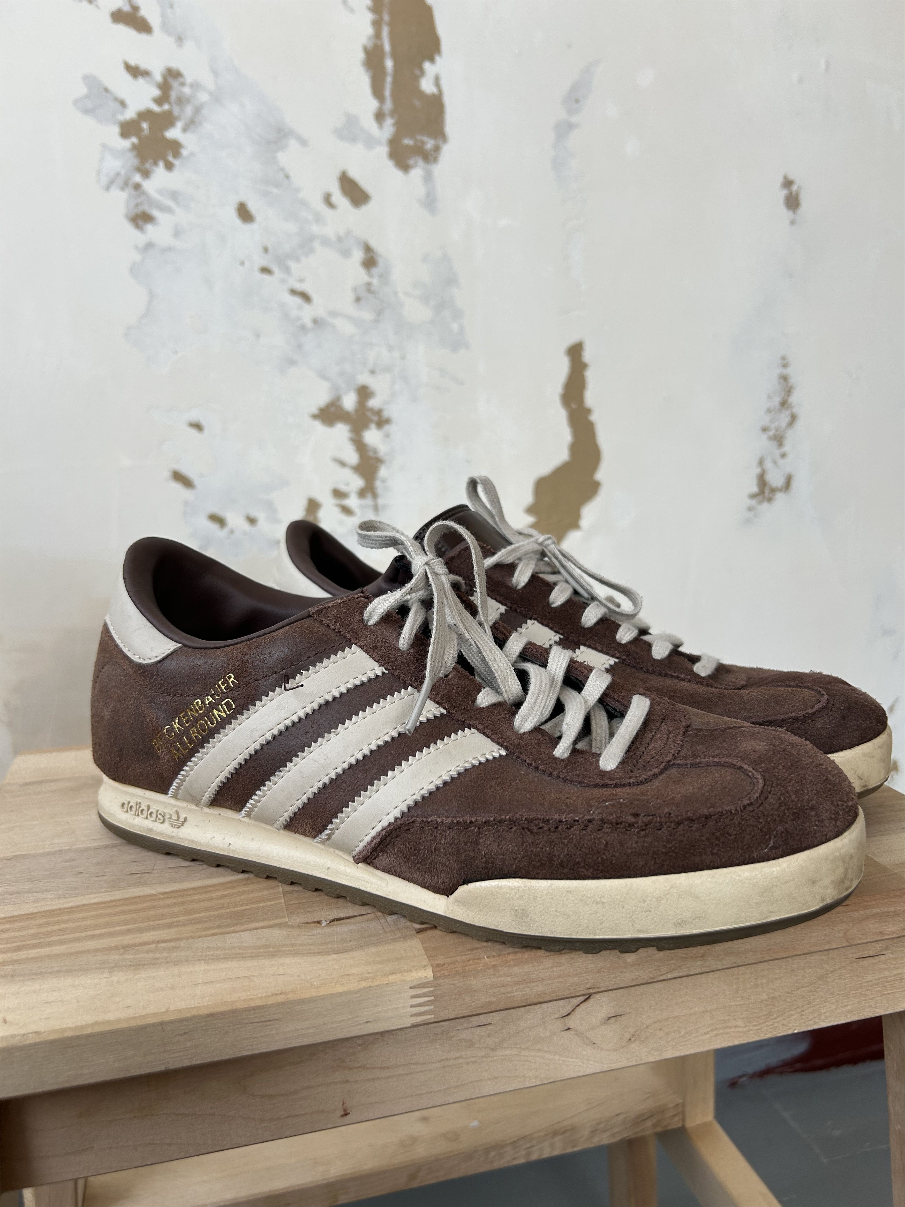 Adidas Vintage adidas beckenbauer allround low top sneakers Size US 9 / EU 42 - 1 Thumbnail