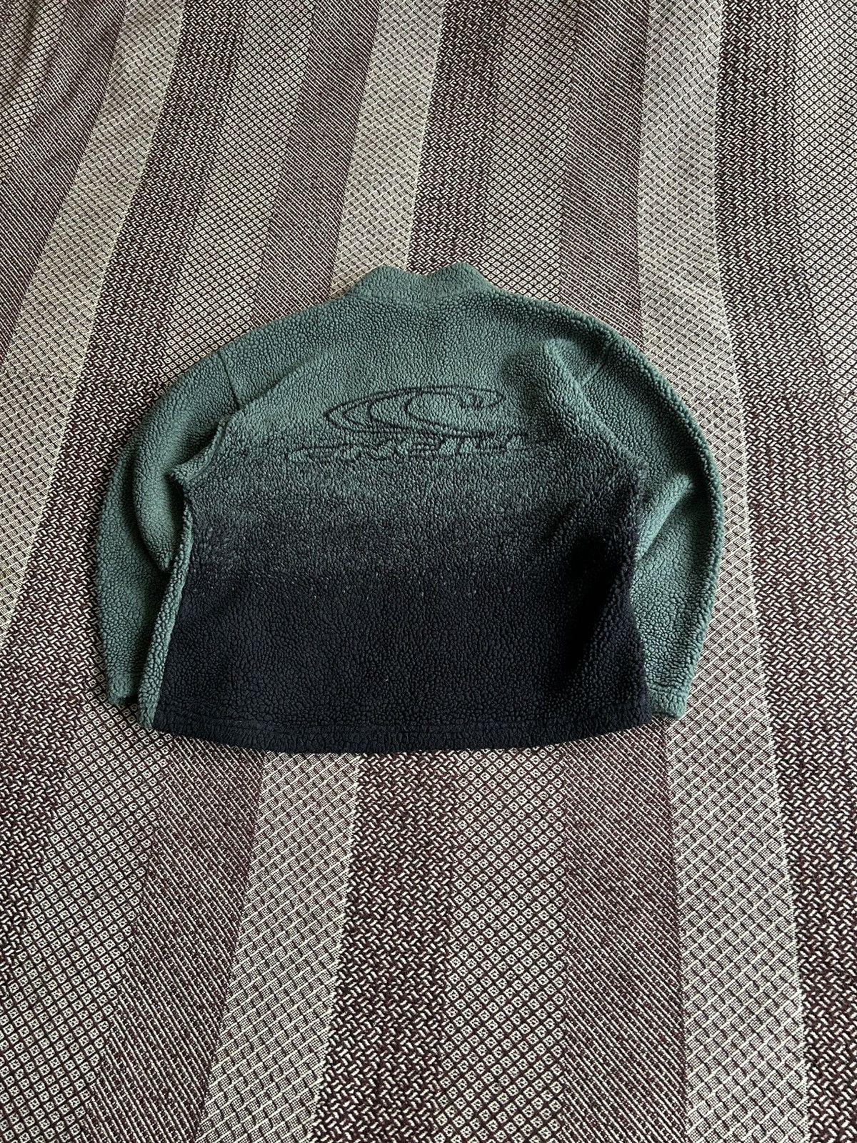 O'Neill × Vintage Vintage Pile Fleece 1/4 Zip Hoodie Rare Big Logo Size XS 152 Size US XXS / EU 40 - 3 Thumbnail