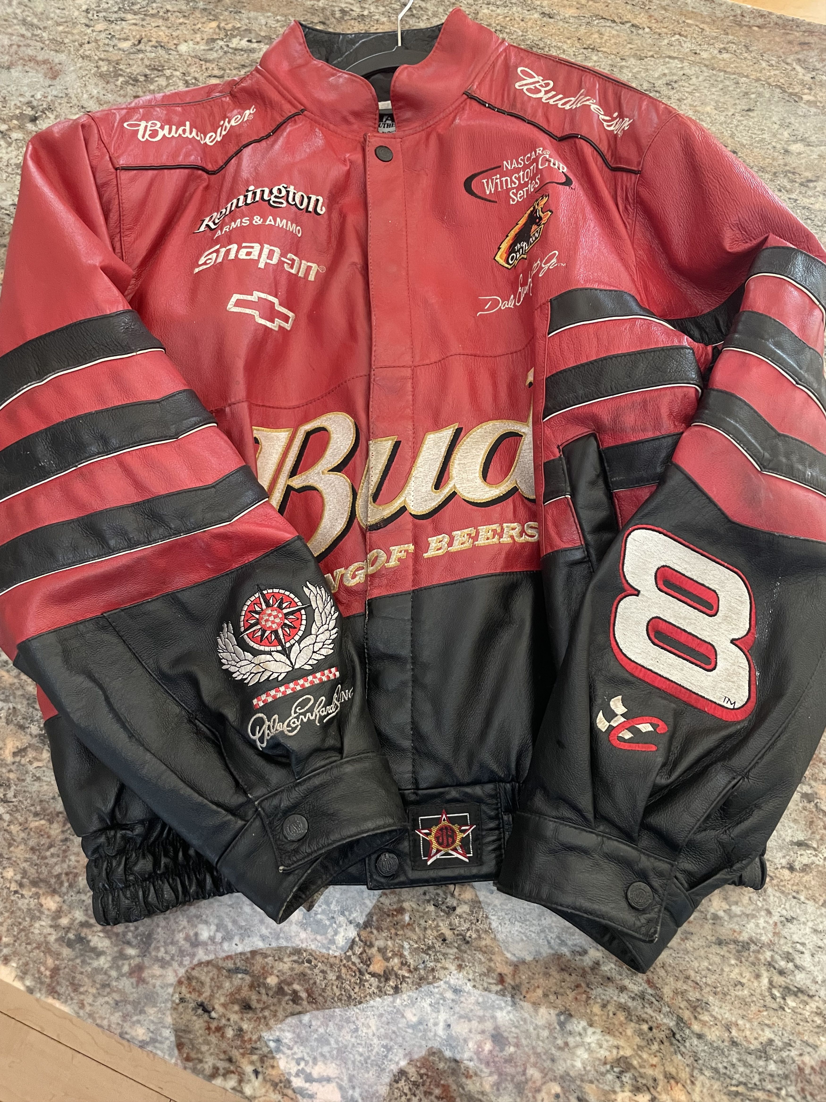 Jeff Hamilton Jeff Hamilton vintage Nascar Dale Earnhardt Jr king of beer Size US L / EU 52-54 / 3 - 6 Thumbnail