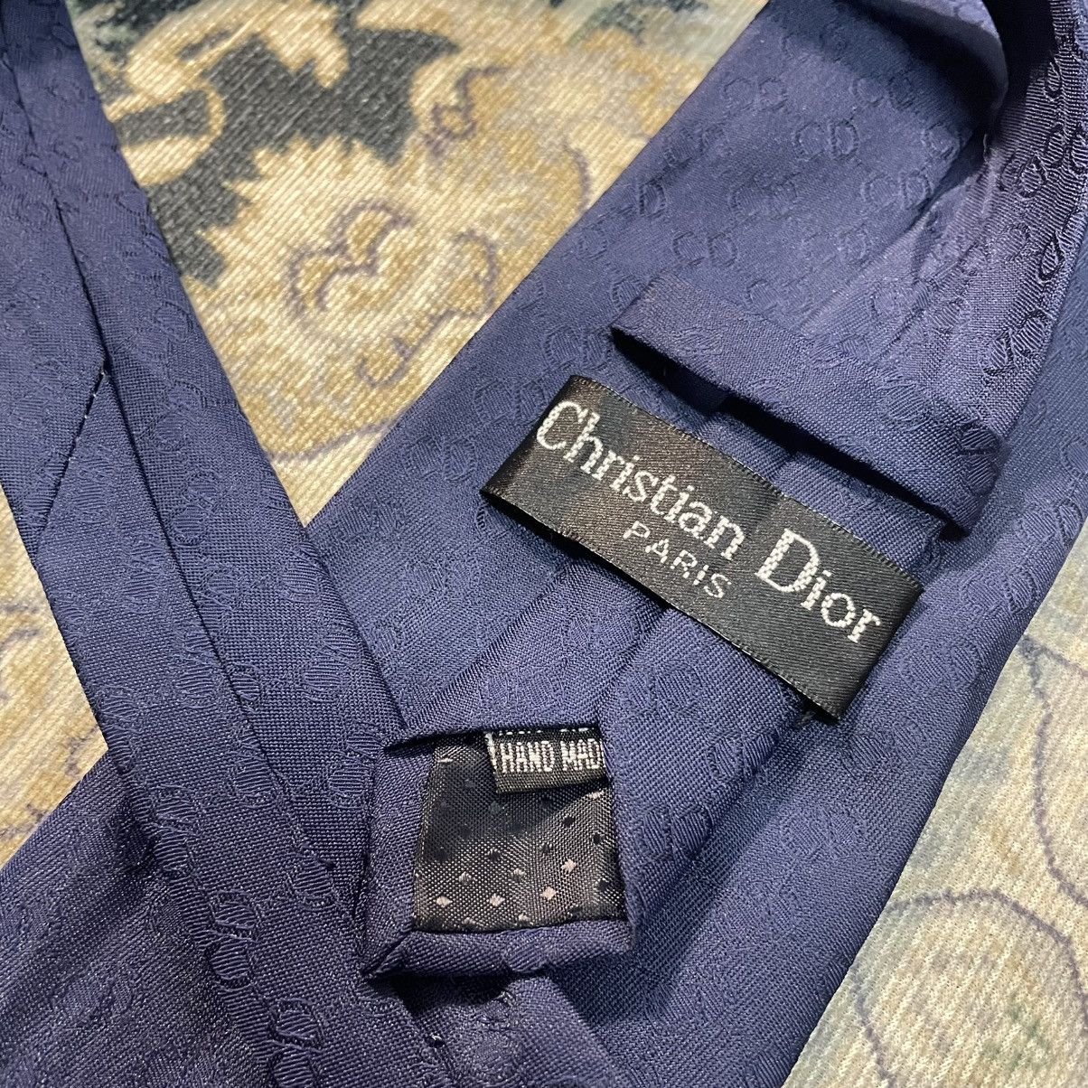 Christian Dior Monsieur × Dior CHRISTIAN DIOR MONOGRAM TIE Size ONE SIZE - 3 Thumbnail