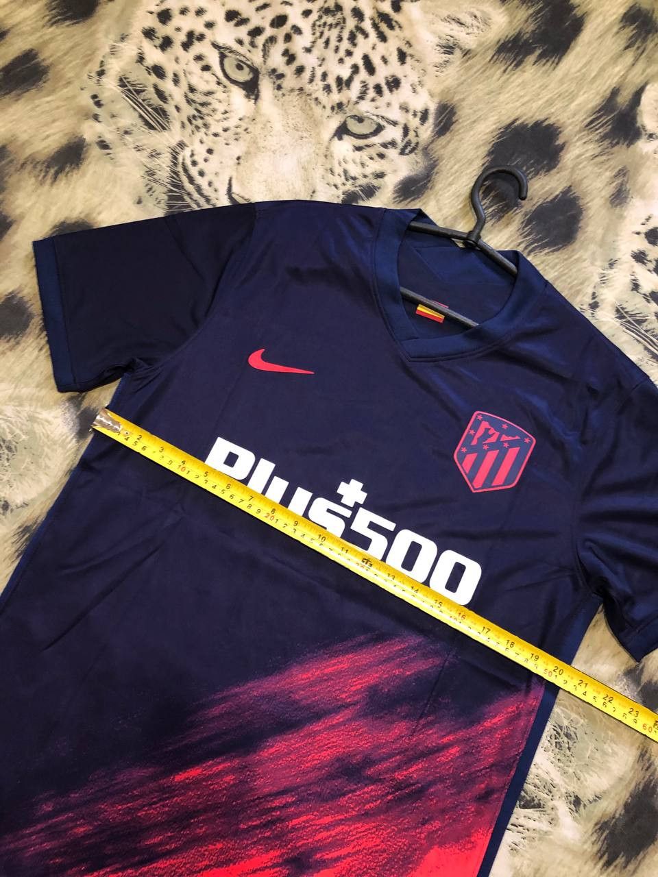 Nike ATLETICO MADRID FOOTBALL SHIRT SOCCER JERSEY NIKE Size US L / EU 52-54 / 3 - 12 Thumbnail