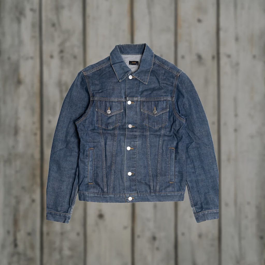 Denime VINTAGE Harley Davidson Open Road Back Patch Denim Jacket Shirt Mens Medium Blue Cotton XDye 2010s/Back Patch/Flames Size US M / EU 48-50 / 2 - 1 Thumbnail