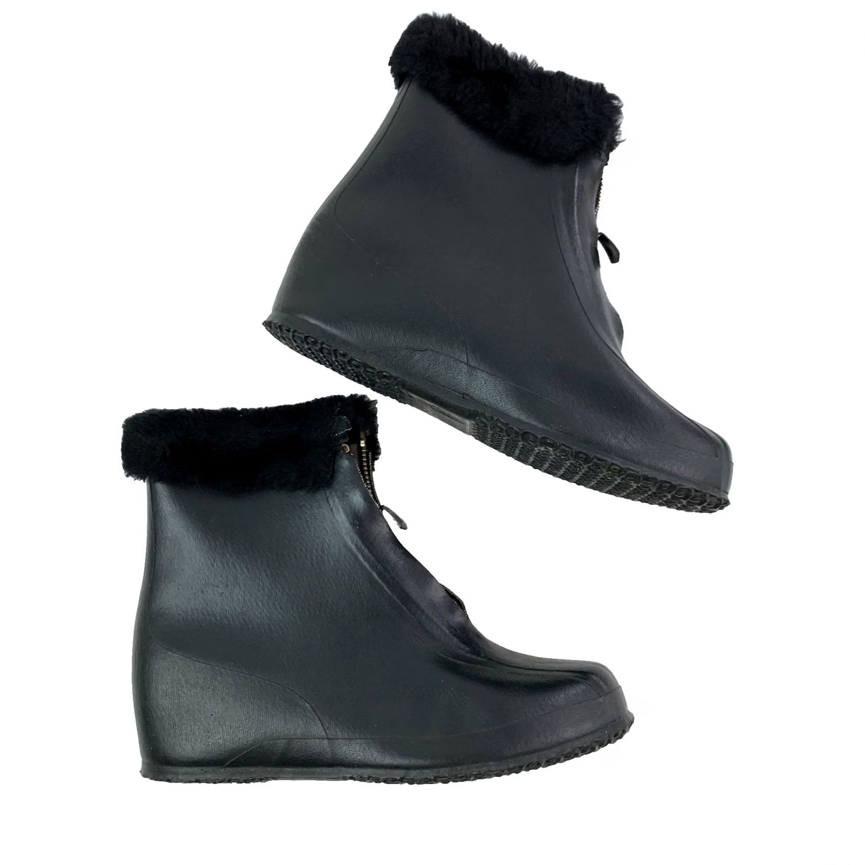 Vintage VINTAGE La Crosse Boots Rubber Black Zip Waterproof Lacrosse 1960s Womens 8 Read Size US 8 / IT 38 - 6 Thumbnail