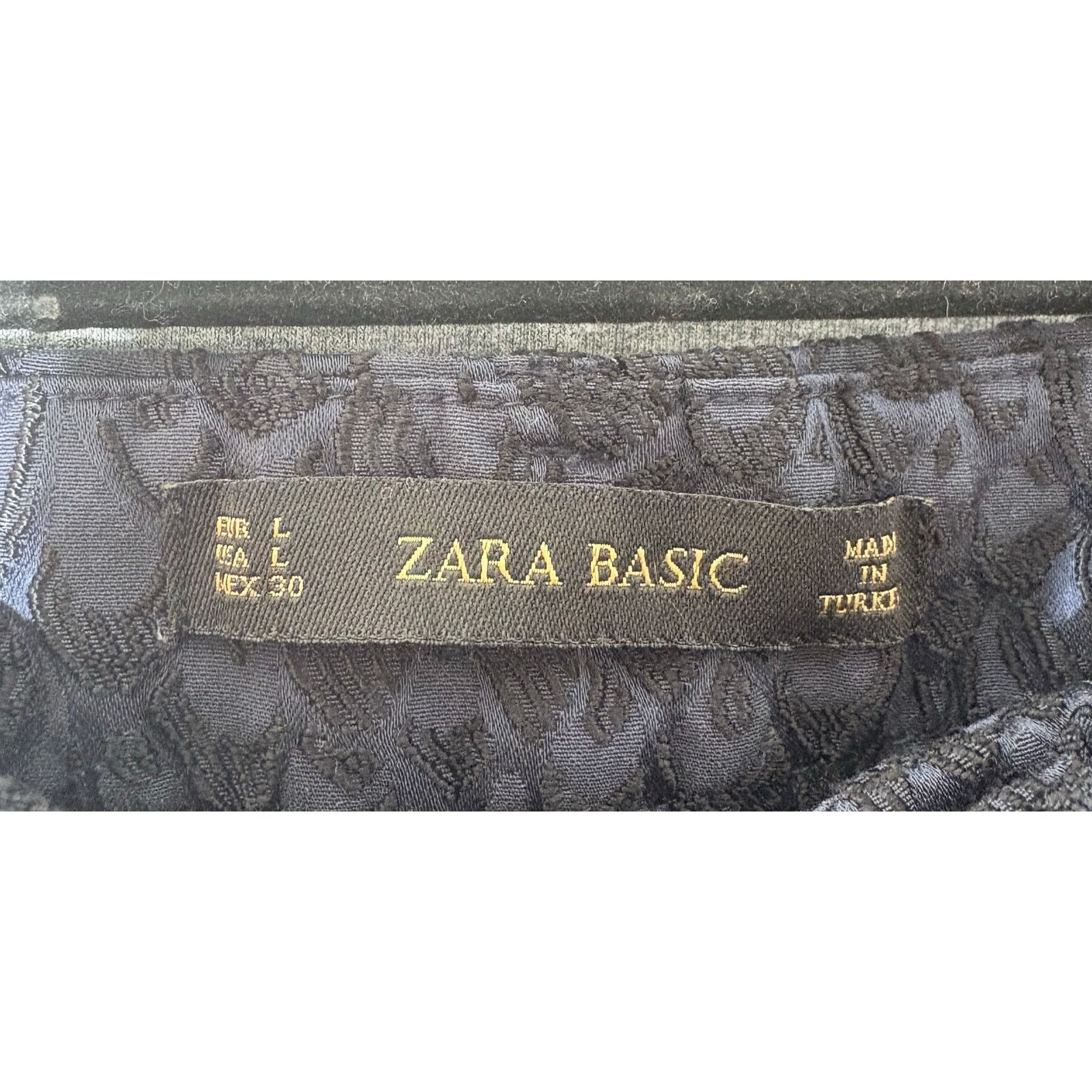 Other Zara Basic | Women's Lace Embroidered Dress Pants | Large Size 22" - 3 Thumbnail