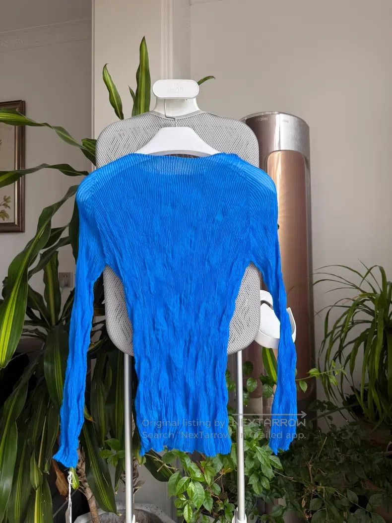 Issey Miyake Issey Miyake Willow Perspective Crew Neck Klein Blue Long Size M / US 6-8 / IT 42-44 - 5 Thumbnail
