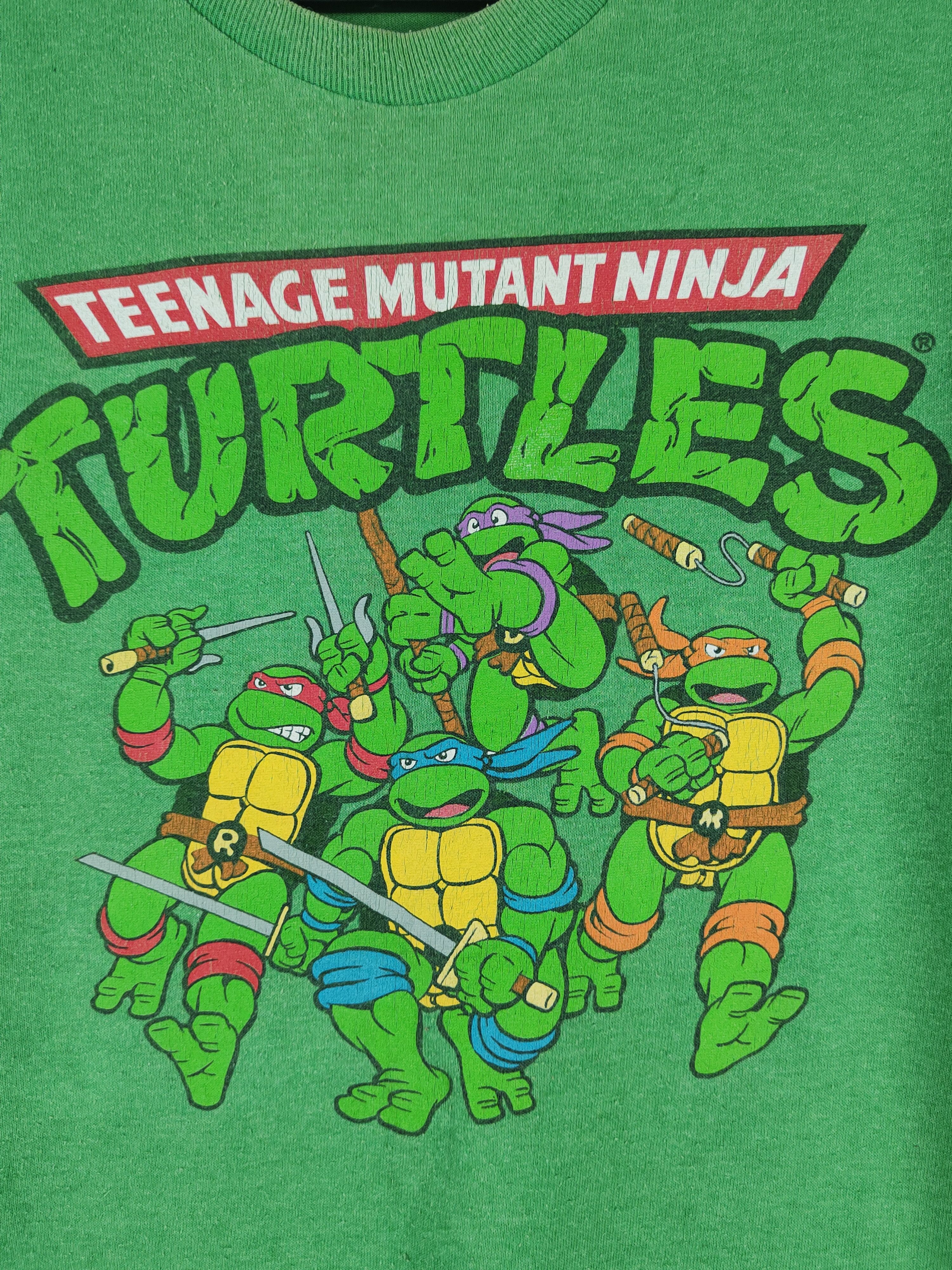 Nickelodeon DL Nickelodeon Green Ninja Turtles T-shirt #2581 Size US M / EU 48-50 / 2 - 3 Thumbnail