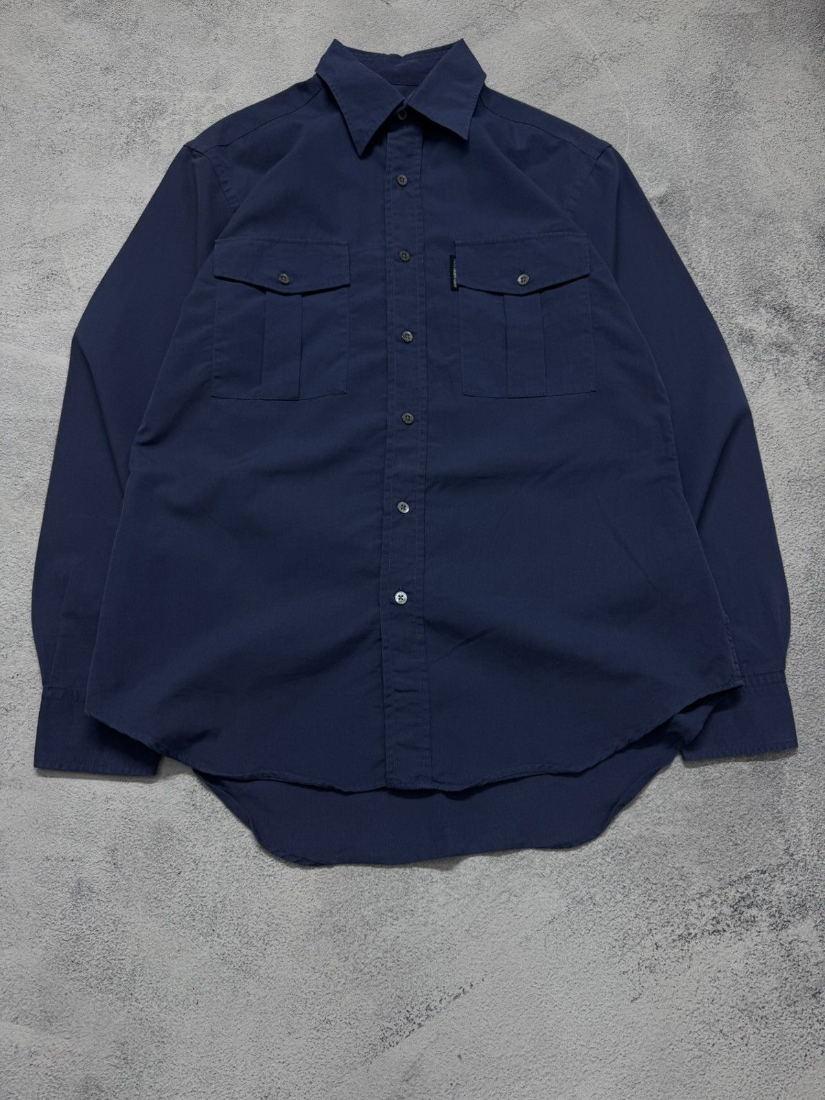 Saint Laurent Paris Vintage Y2k Yves Saint Laurent YSL Oxford Shirt 00’s Size US M / EU 48-50 / 2 - 7 Thumbnail