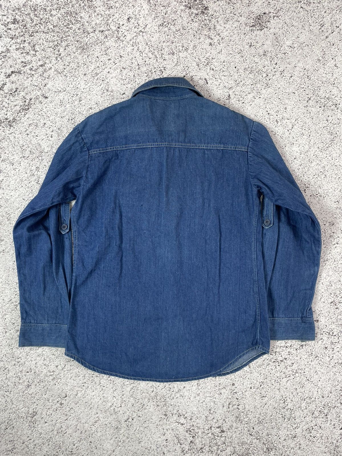 Other Vintage Repro Big Yank Selvedge Denim work shirt Size US S / EU 44-46 / 1 - 6 Thumbnail