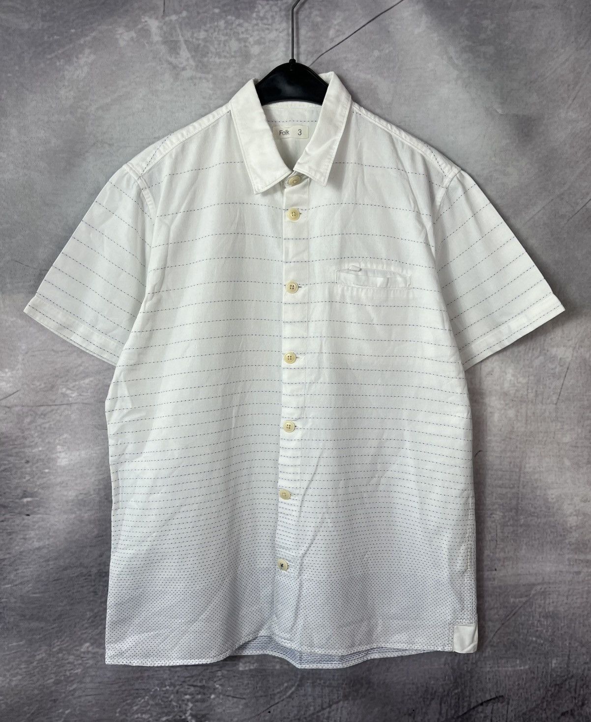 Folk Folk Graphic Striped Shirt Size US M / EU 48-50 / 2 - 3 Thumbnail