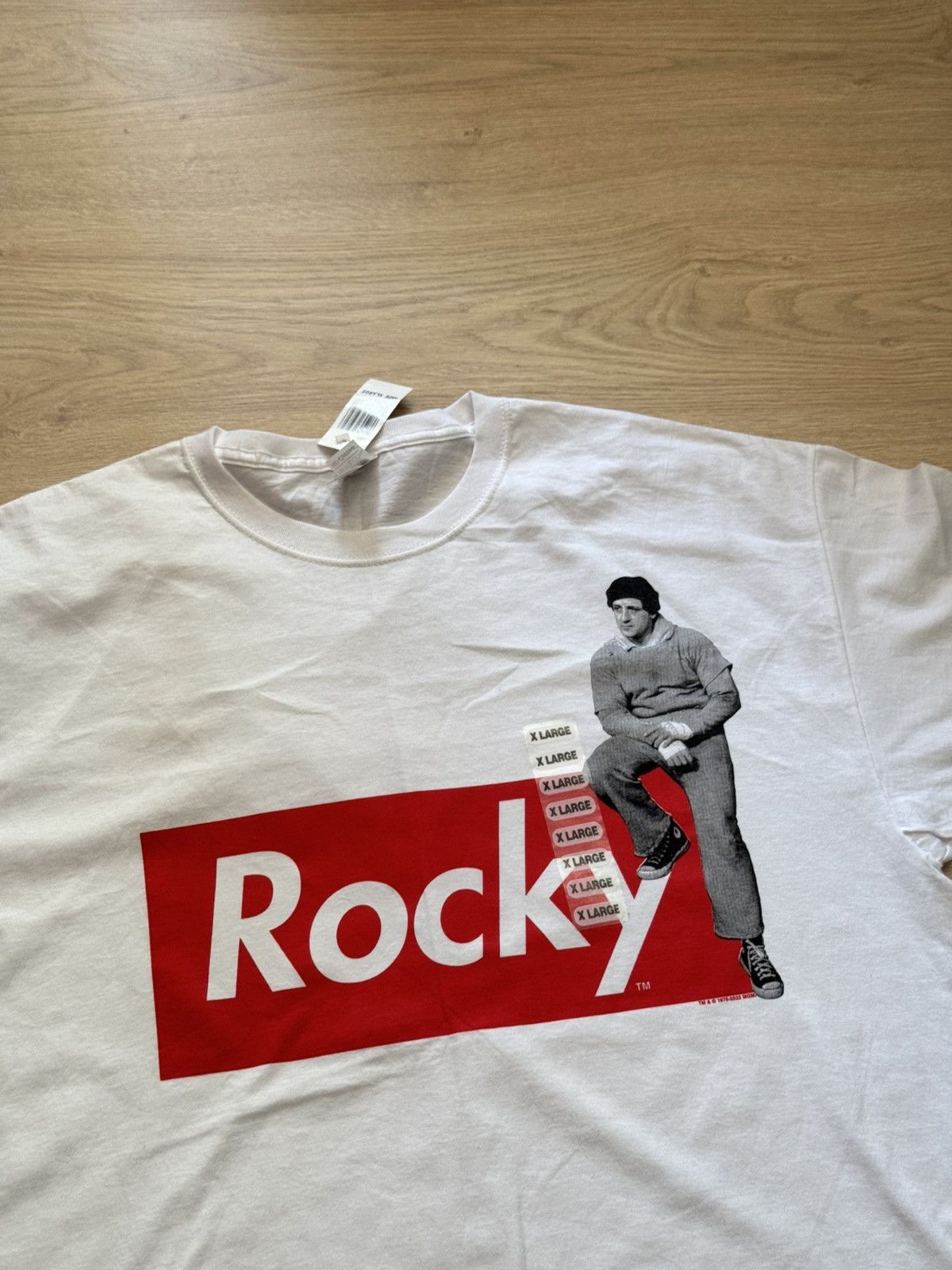 Vintage Vintage Rocky Balboa 1975-2022 Movie Iconic Rare T-Shirt Size US XL / EU 56 / 4 - 2 Thumbnail