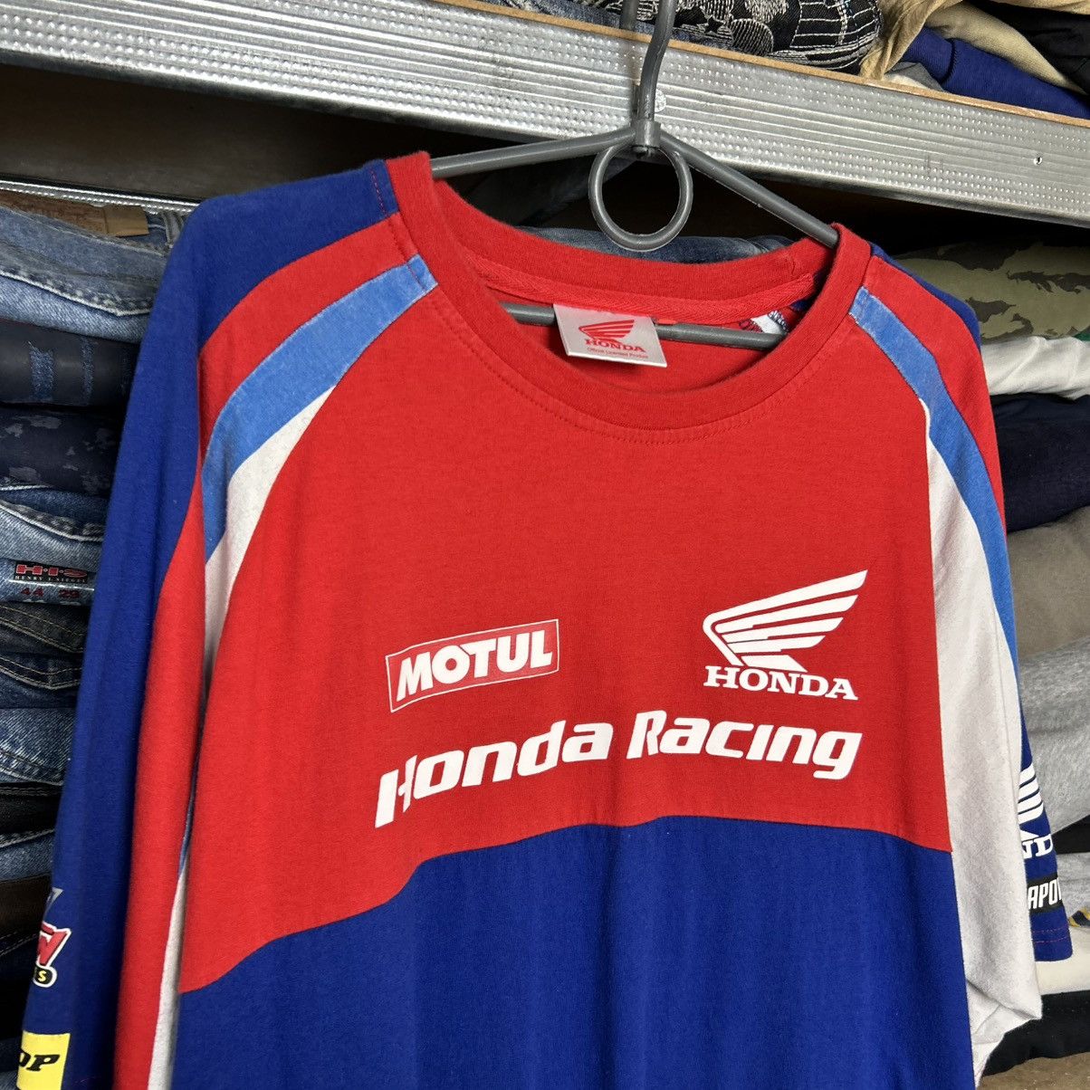 Honda Vintage Honda Racing Big logo Sponsors nascar tee size XXL Size US XXL / EU 58 / 5 - 2 Thumbnail