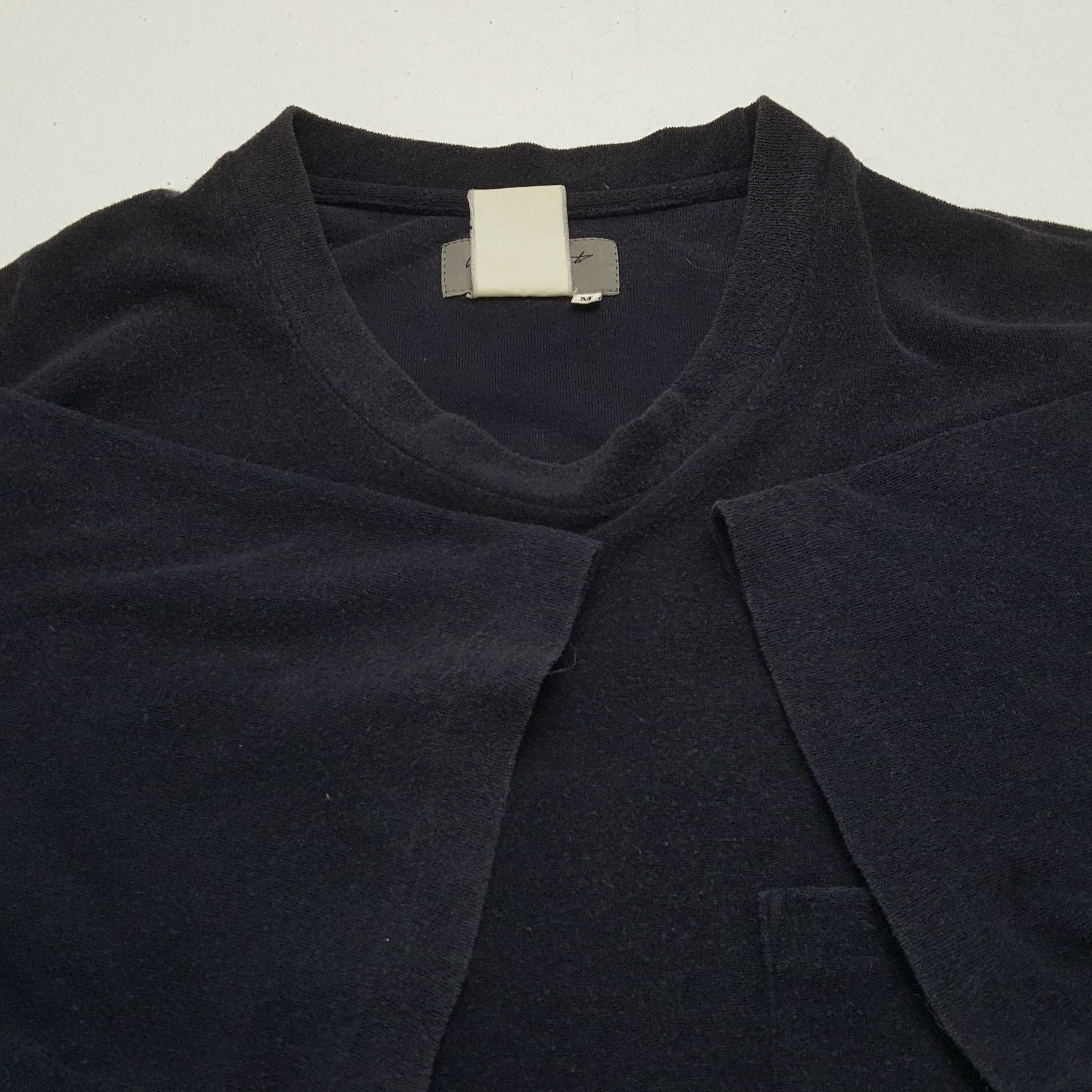 Japanese Brand × Vintage × Yohji Yamamoto YOHJI YAMAMOTO Japanese Designer Single Pocket Design Tshirt Size US L / EU 52-54 / 3 - 5 Thumbnail