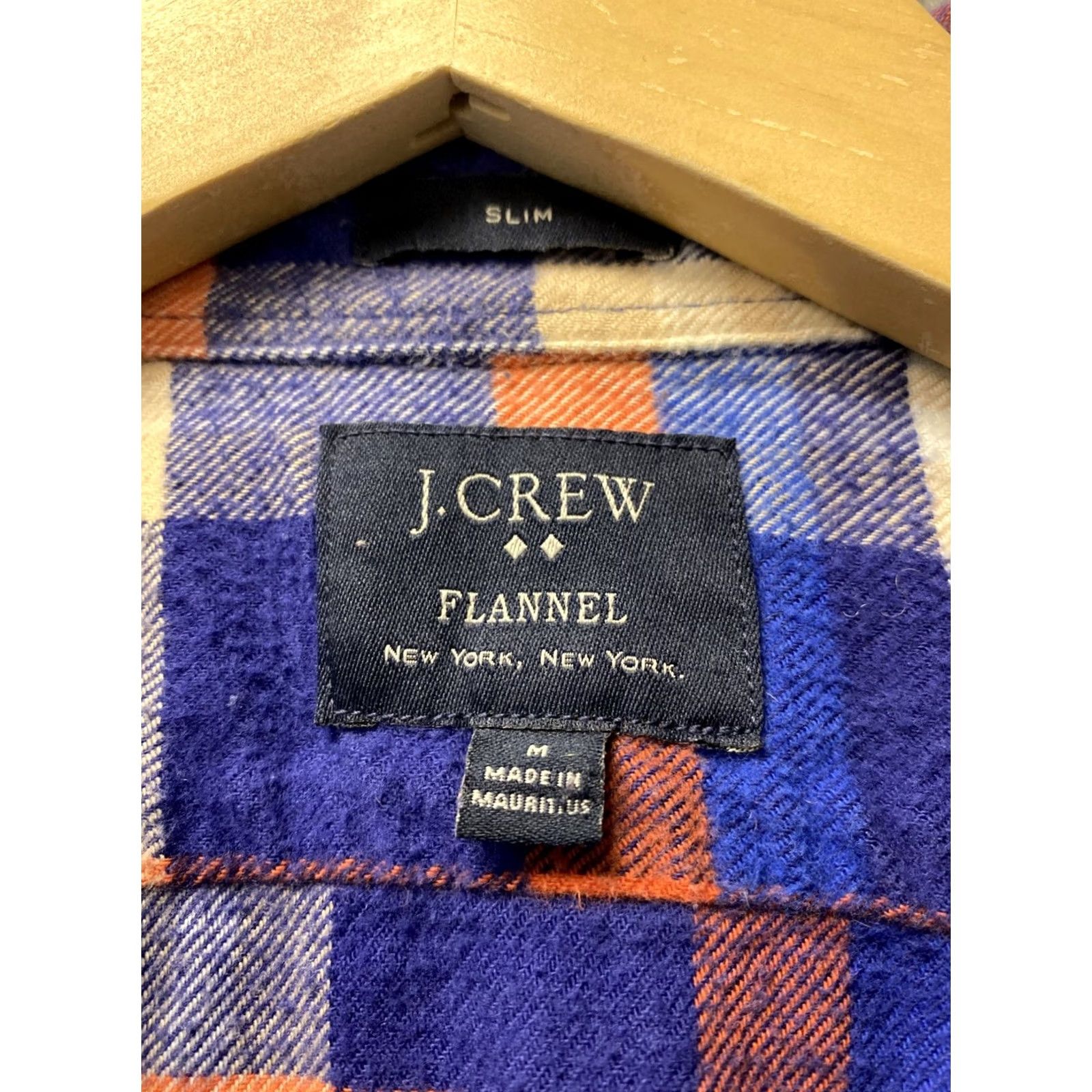 J.Crew J. Crew Button-Up Shirt Men M Multicolor Plaid Flannel Cotton Long Sleeve Button-Up Modern Casual Shirt Mens M Blue Coral Check Size US M / EU 48-50 / 2 - 6 Thumbnail