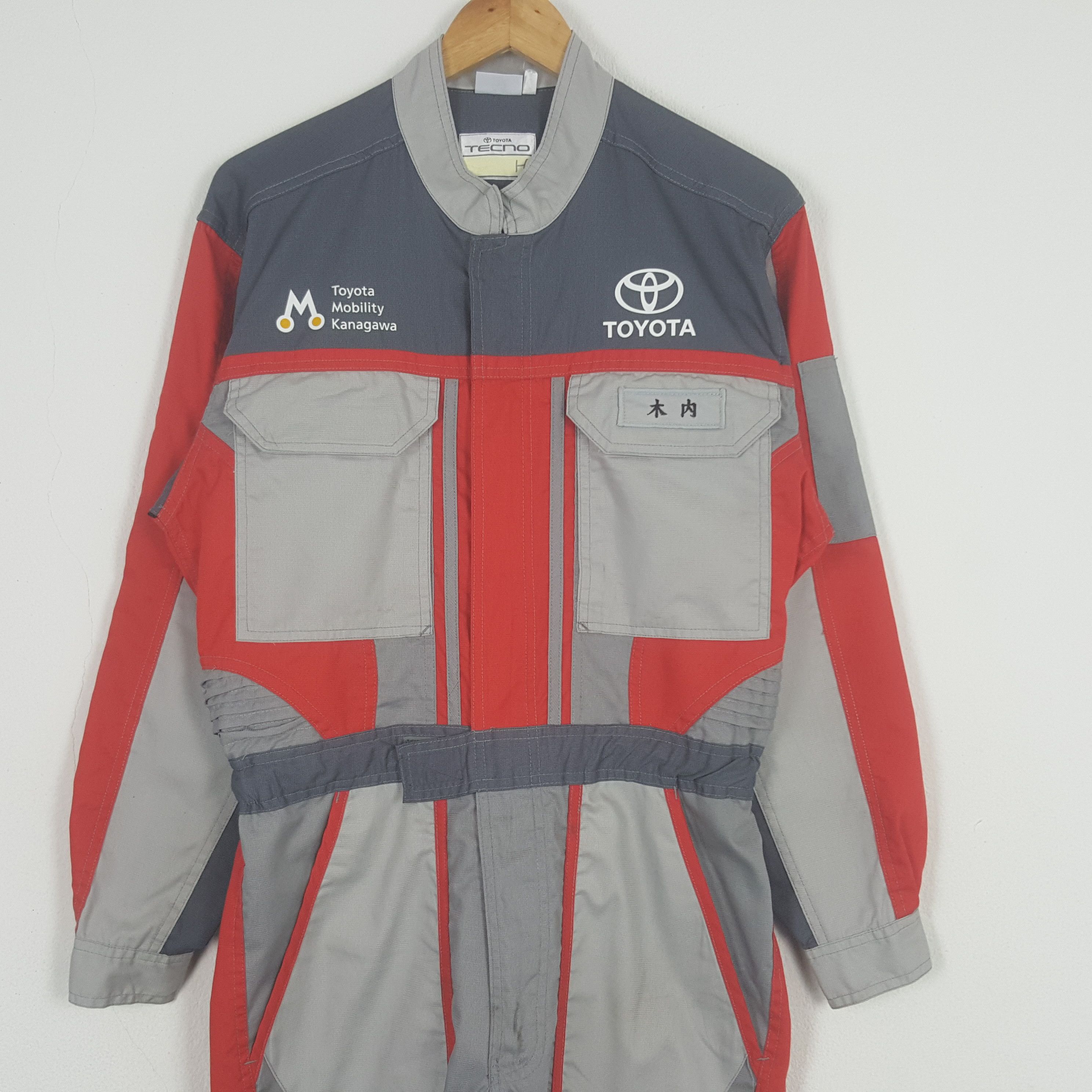 Japanese Brand Vintage Toyota Racing Team Work Coverall Jacket C300N13 Size US S / EU 44-46 / 1 - 5 Thumbnail