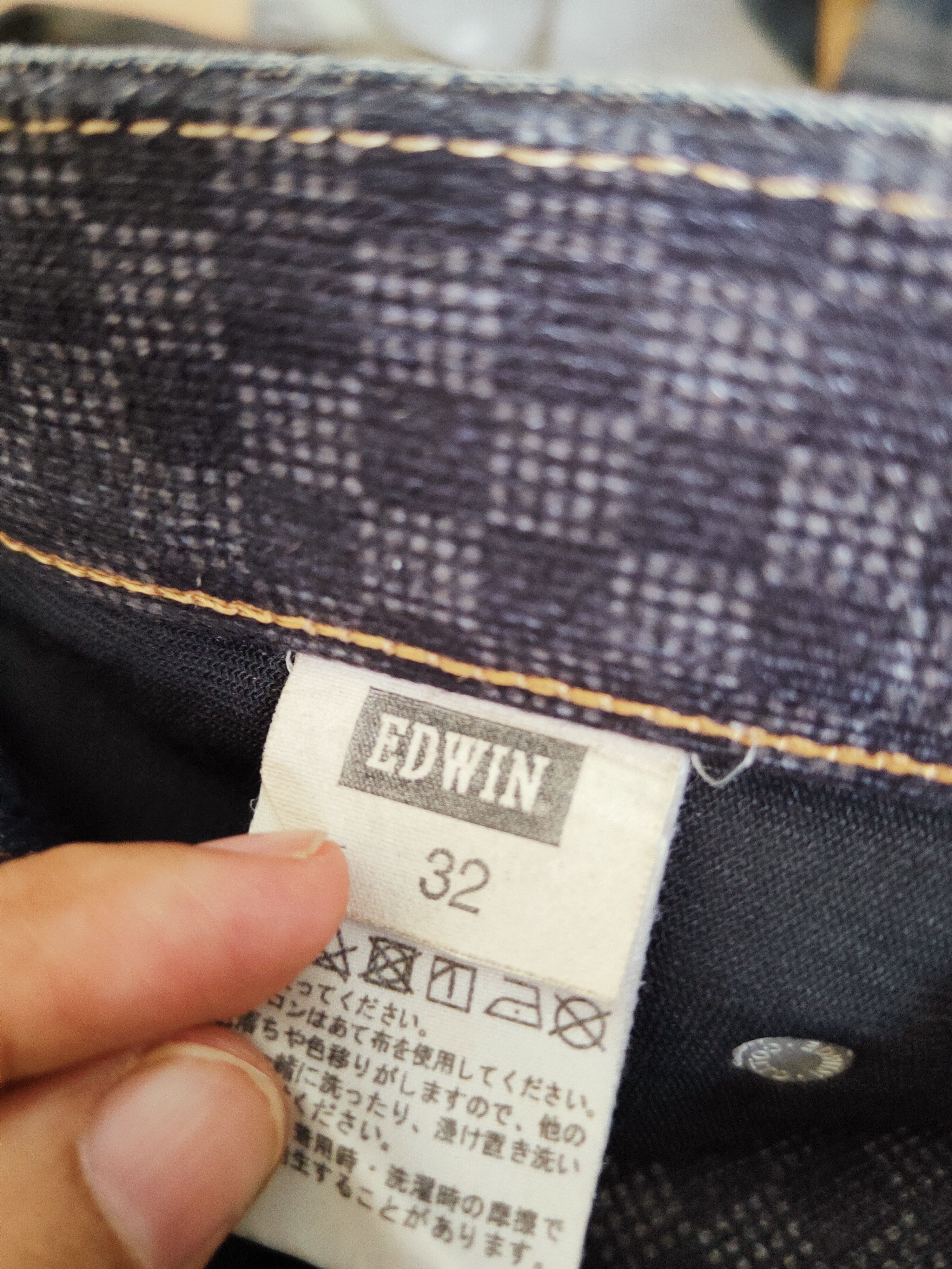 Edwin Edwin Blue Faded Distressed Ripped Jeans#W 111 Size US 32 / EU 48 - 18 Thumbnail