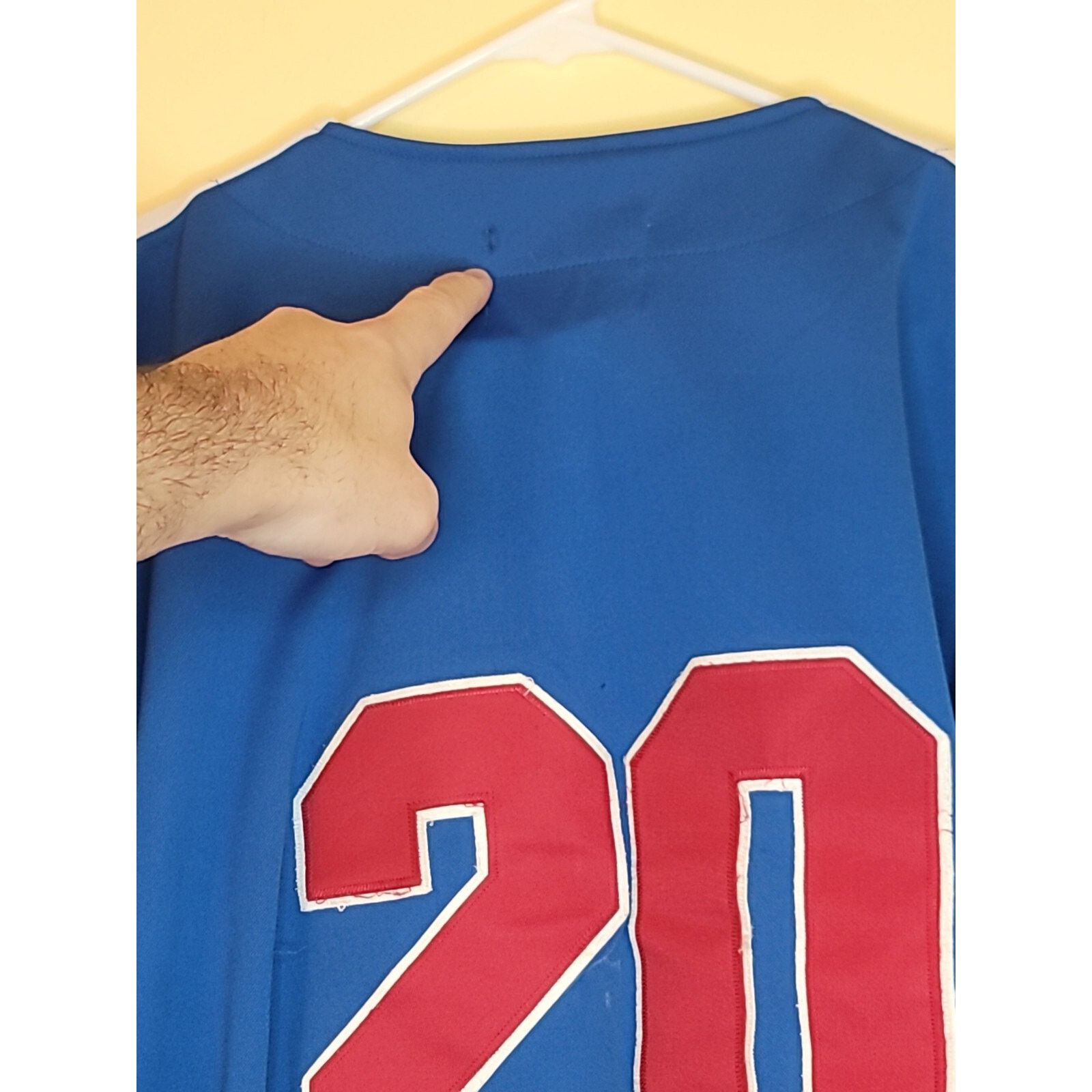 MLB PHILA. Size XL #20 Ackers JERSEY Philadelphia Phillies Size US XL / EU 56 / 4 - 10 Thumbnail