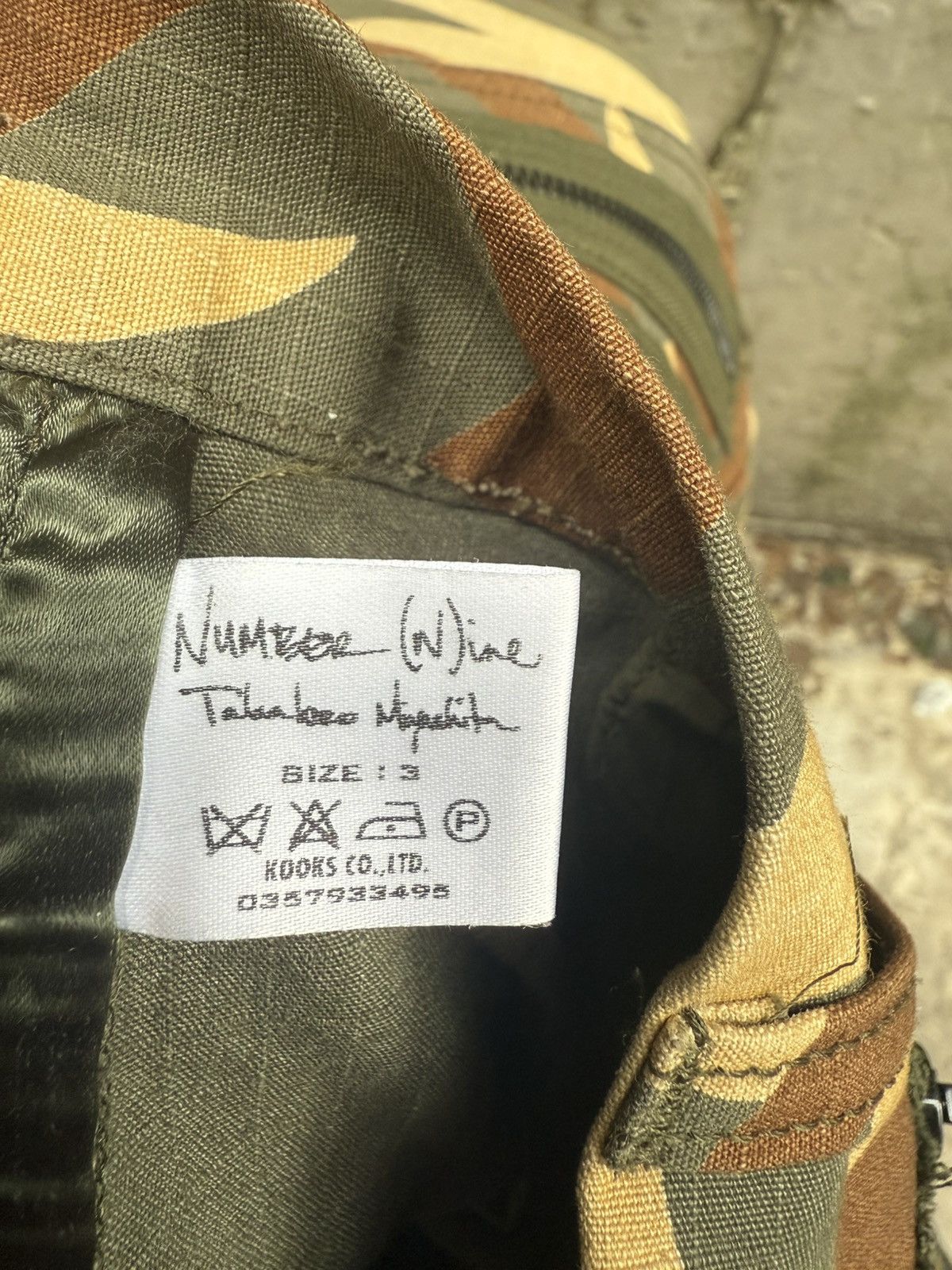 Number (N)ine AW05 Number (N)ine Tribal Cargo Pants Size US 32 / EU 48 - 5 Thumbnail