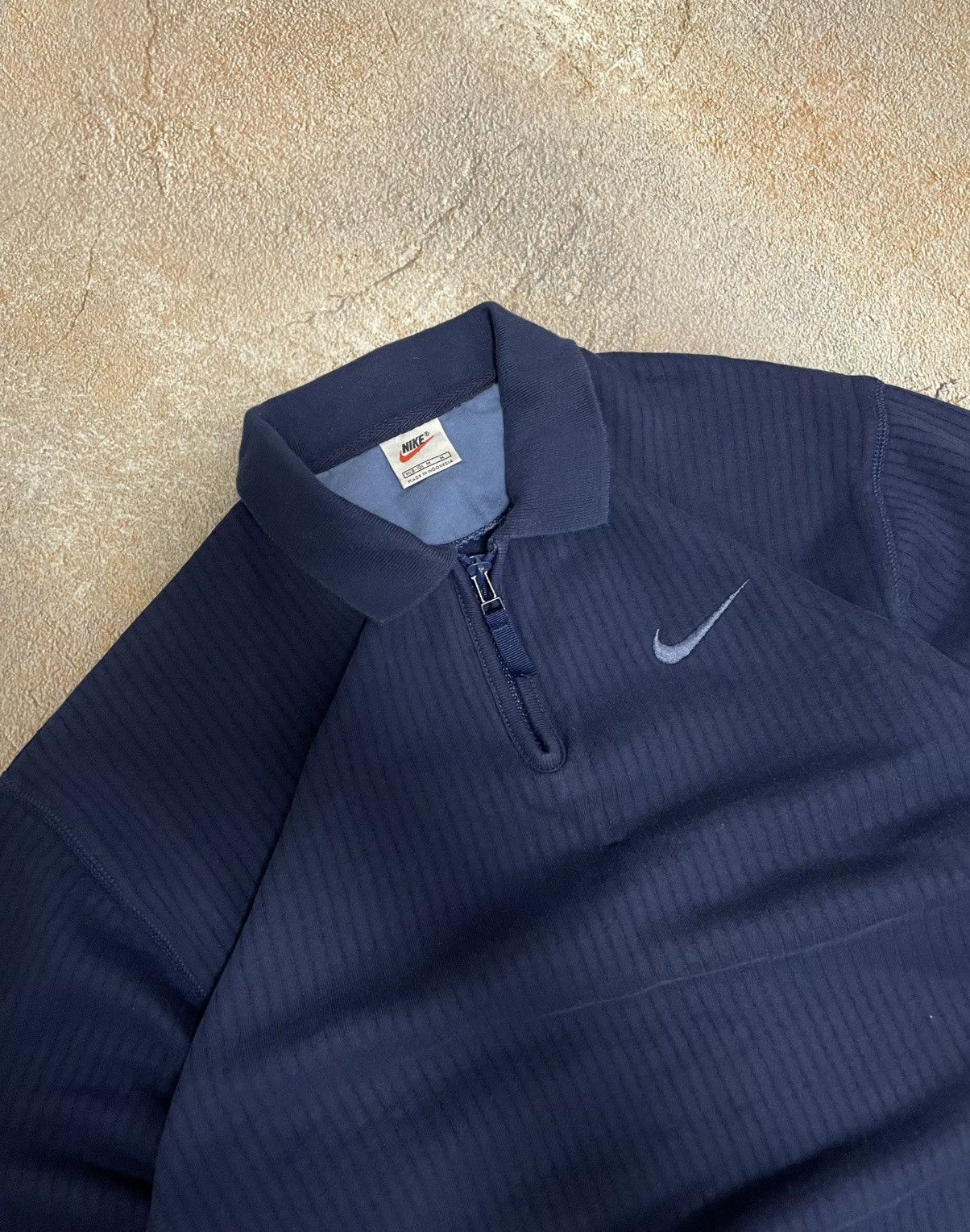 Nike Vintage 90s Nike Cotton Navy Tracksuit Set Size US S / EU 44-46 / 1 - 2 Thumbnail