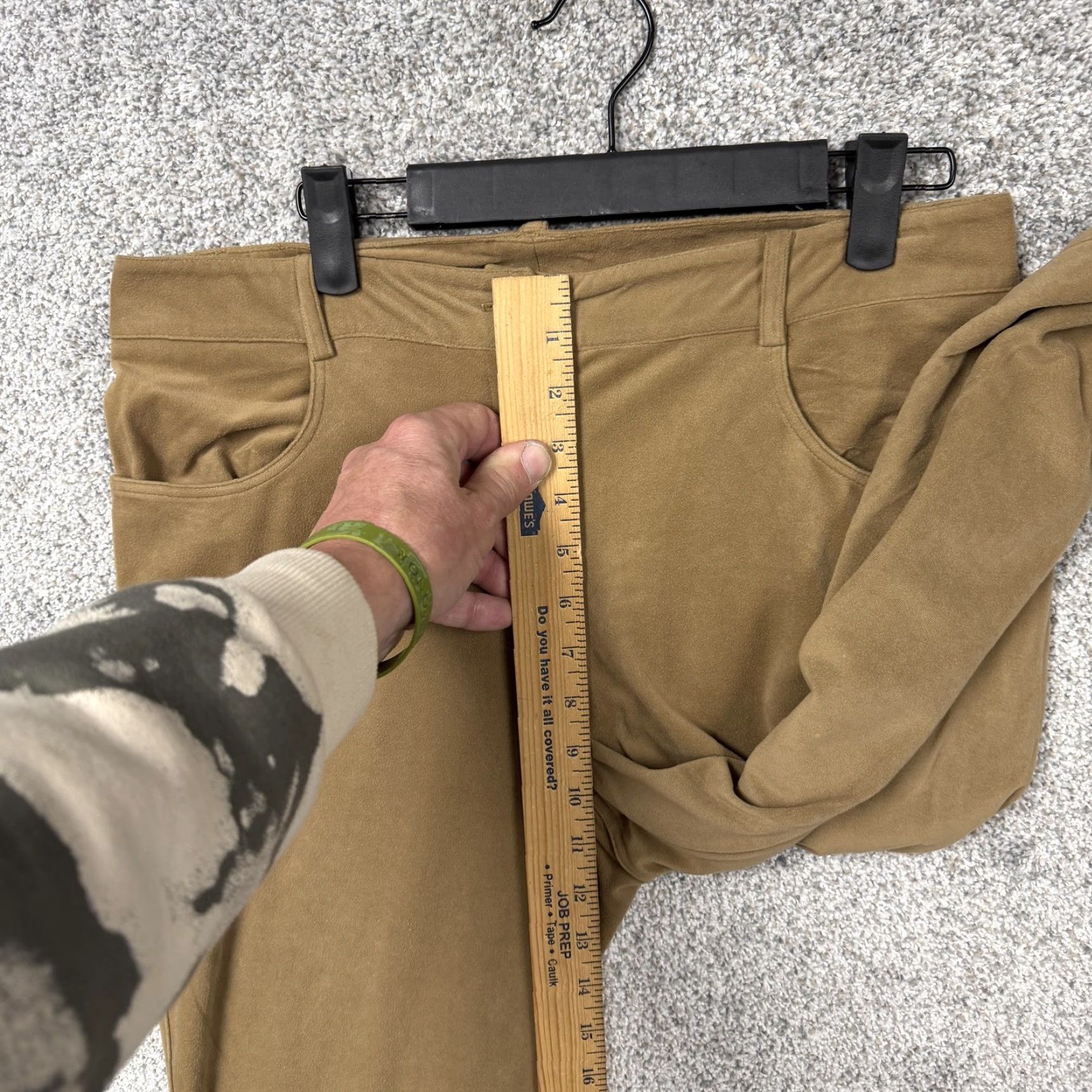 Vintage VINTAGE SnoSkins Pants Women 10 Tan Bootcut Khakis Bohemian Casual Women Size 32" / US 10 / IT 46 - 5 Thumbnail