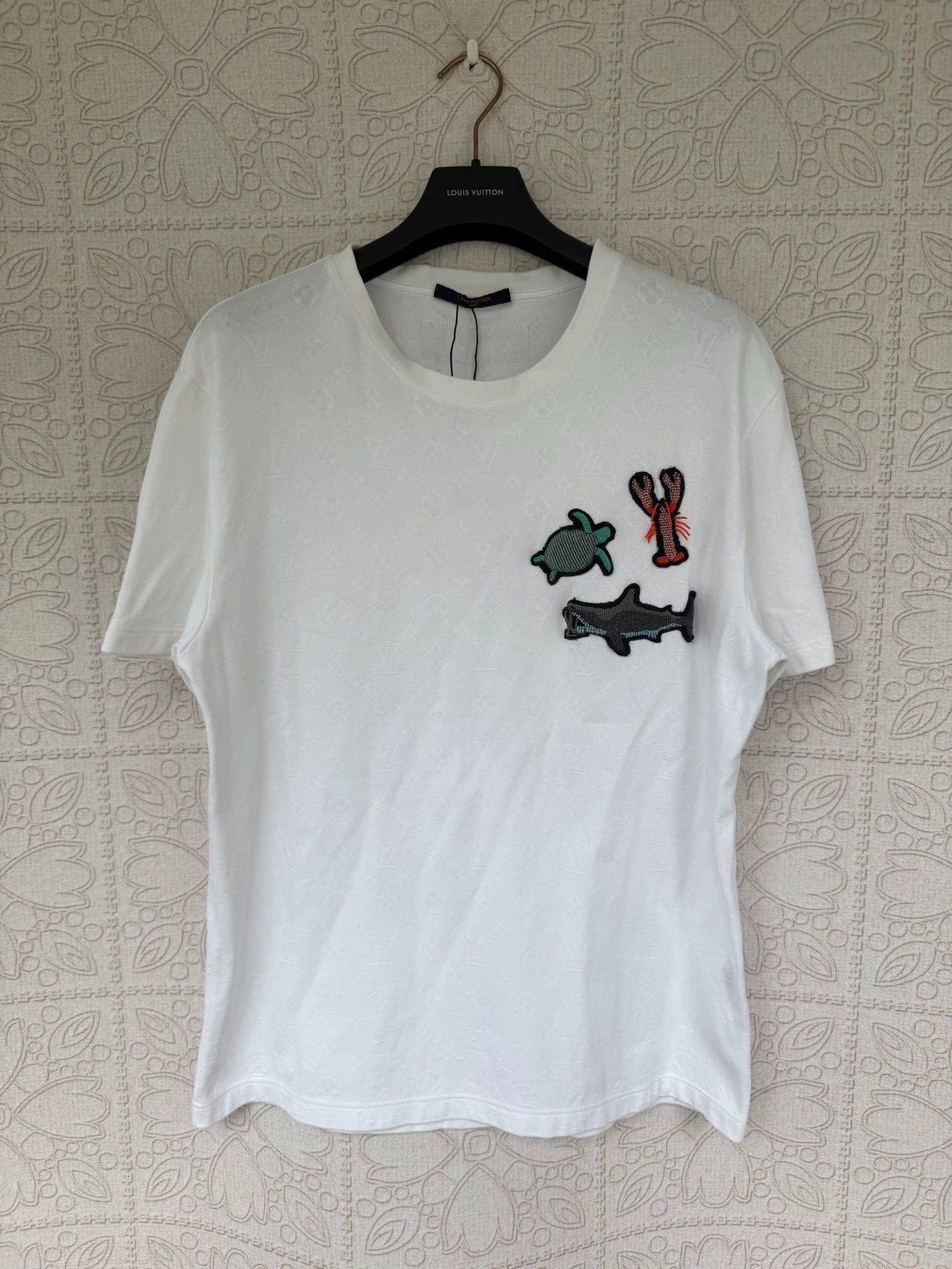 Louis Vuitton louis vuitton short sleeve ocean print shirt Size US L / EU 52-54 / 3 - 1 Thumbnail