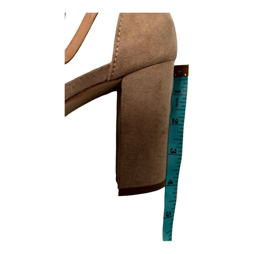 Designer Madden Girl l Beella Tan Block Heels Size 9.5 Size US 9.5 / IT 39.5 - 6 Thumbnail