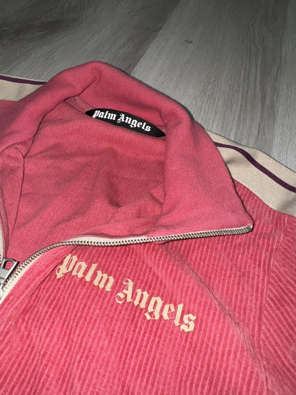 Palm Angels Palm Angels Suede Track Jacket Size US S / EU 44-46 / 1 - 2 Thumbnail