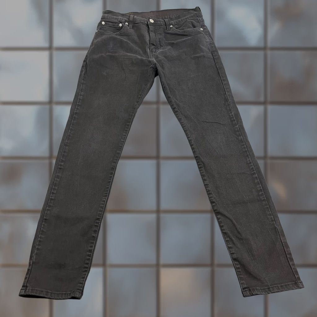 Levi's Levi's 512 Jeans Slim Skinny 30 32 Dark Wash Black Stretch Denim Regular Mens Clothing Slim Fit 5-Pocket Levi's 500 Series Mens Jeans Size US 30 / EU 46 - 1 Thumbnail