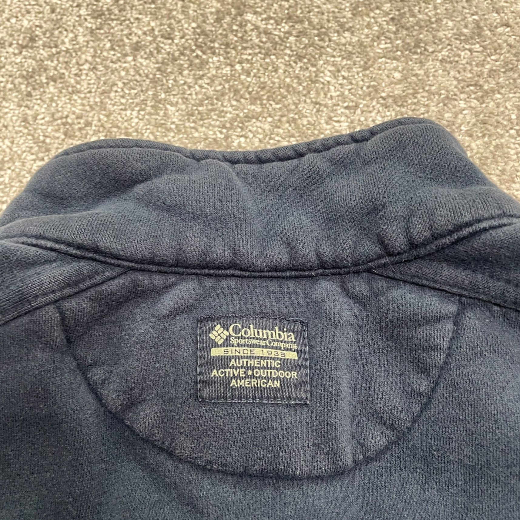 Vintage Columbia Hart Mountain Sweatshirt Mens Medium Blue Fleece 1/4 Zip Pullover Hiking Outdoor Shirt Size US M / EU 48-50 / 2 - 4 Thumbnail