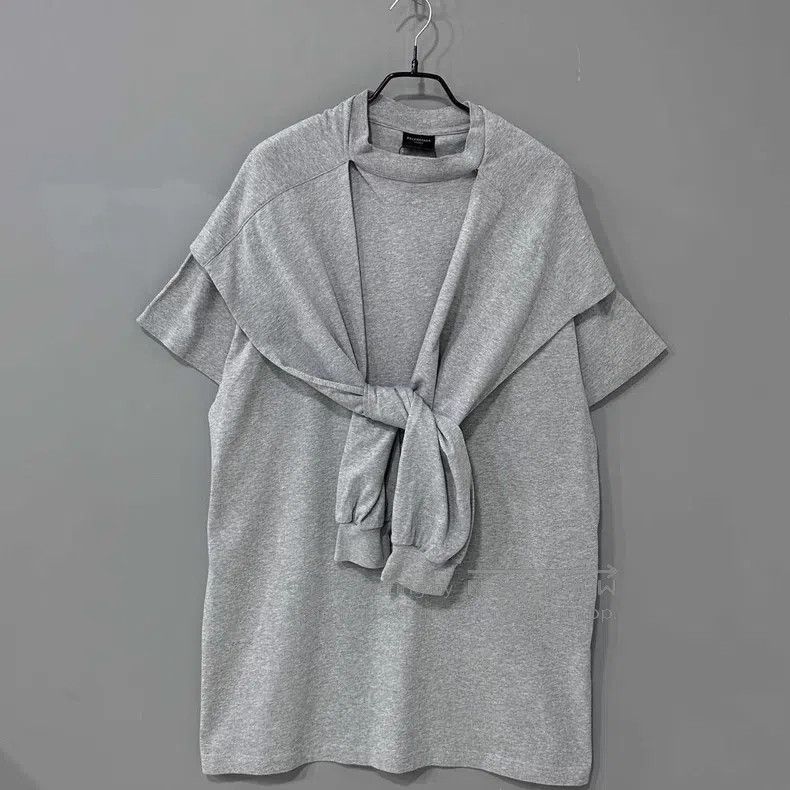 Balenciaga Balenciaga Four-sleeve hooded sweatshirt Size US L / EU 52-54 / 3 - 1 Thumbnail