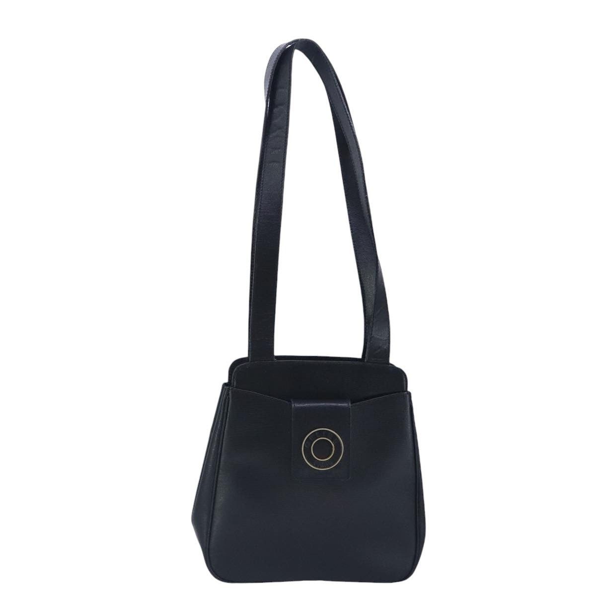 Celine CELINE Shoulder Bag Leather Black Gold Size ONE SIZE - 13 Thumbnail