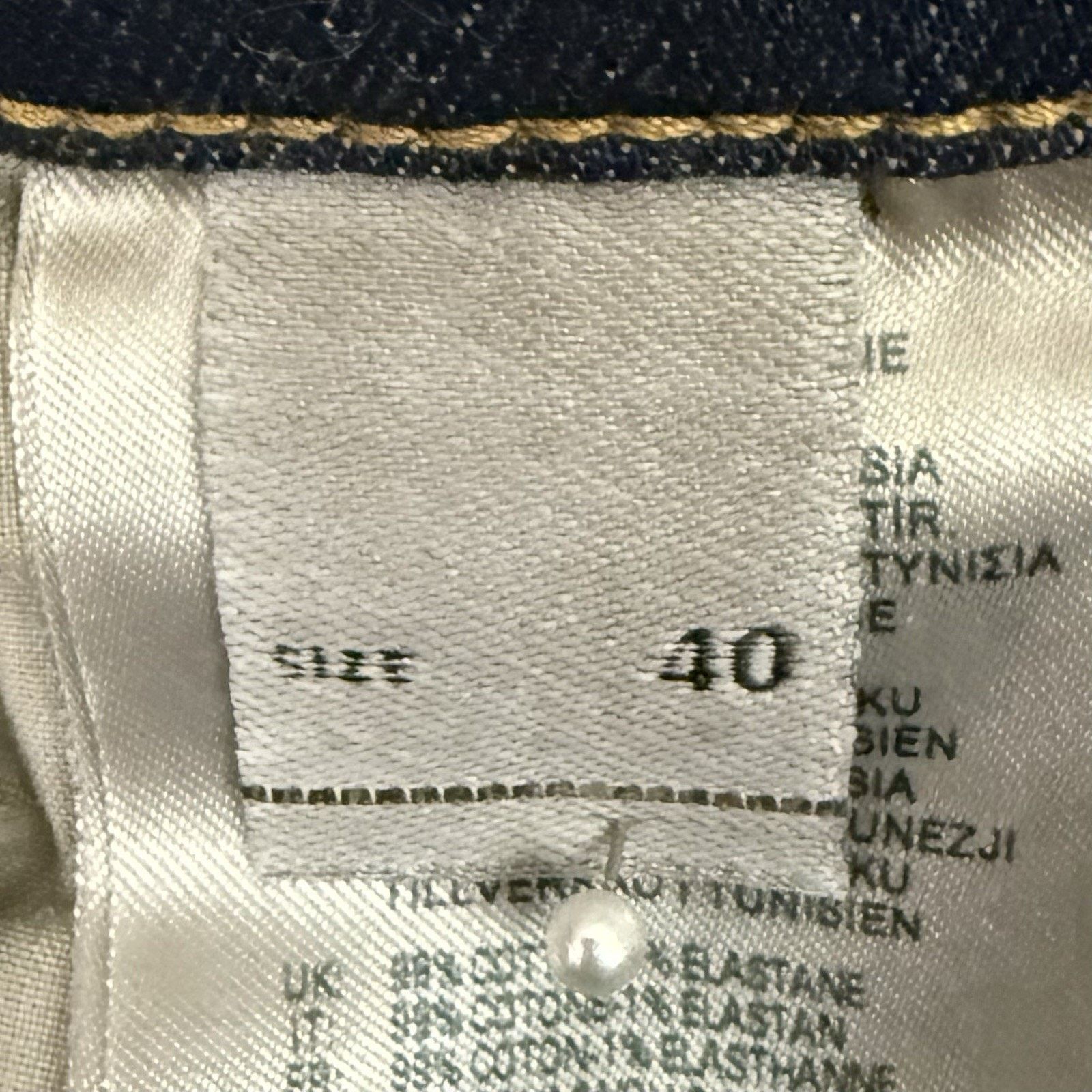 Diesel Diesel Mens Jeans Size 40x32 2019 D Strukt 09C73 Italy Size US 40 / EU 56 - 2 Thumbnail