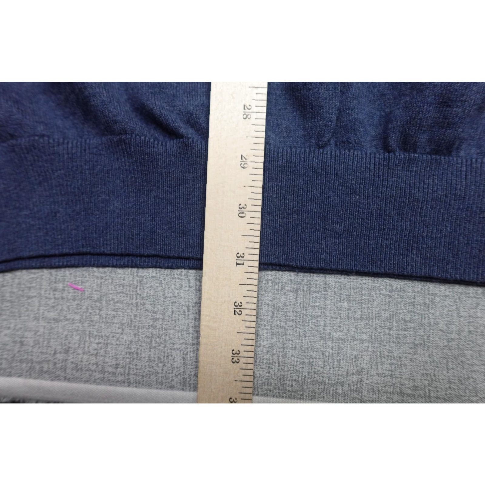 Vintage VINTAGE? no. LL Bean Sweater Mens 2XLT Blue V Neck Cotton Cashmere Pullover Lightweight Soft Size US XXL / EU 58 / 5 - 7 Thumbnail