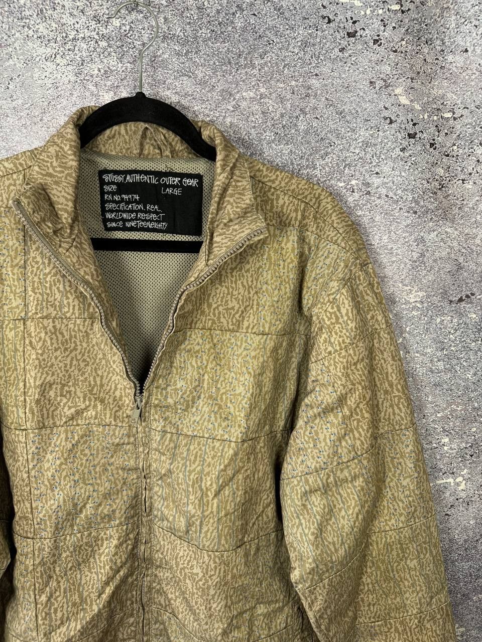 Stussy 🔥90's STUSSY VINTAGE MILITARY CAMO JACKET Y2K LARGE Size US L / EU 52-54 / 3 - 2 Thumbnail