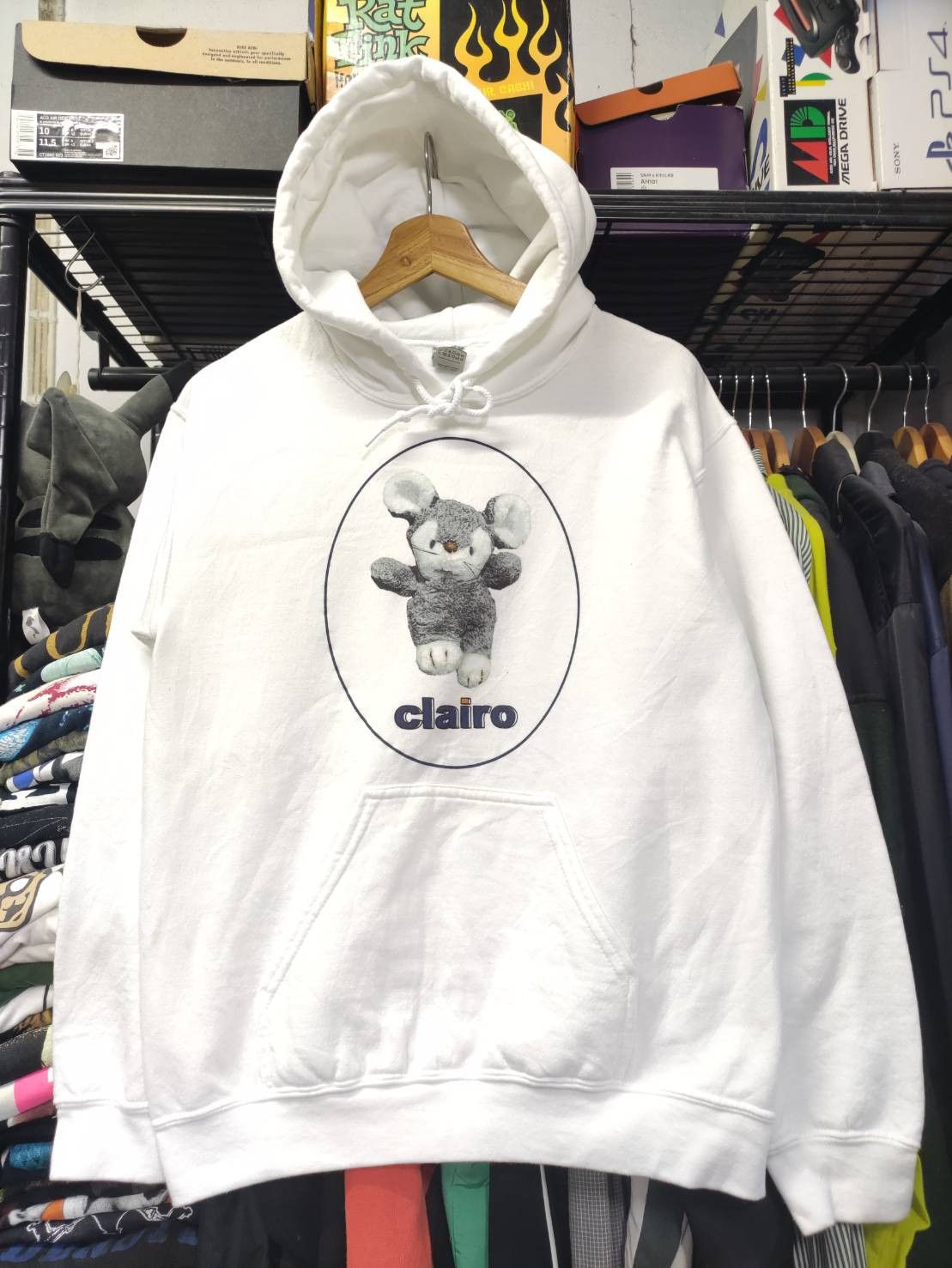 Band Tees Clairo " Plush Doll " Immunity Tour Promo Hoodie Sweatshirt Size US S / EU 44-46 / 1 - 2 Thumbnail