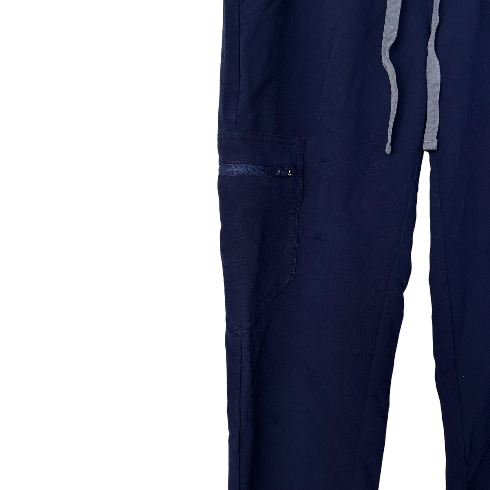 Other Figs Navy Blue Zamora Jogger Scrub Pants Sz XS Size 26" / US 2 / IT 38 - 4 Thumbnail