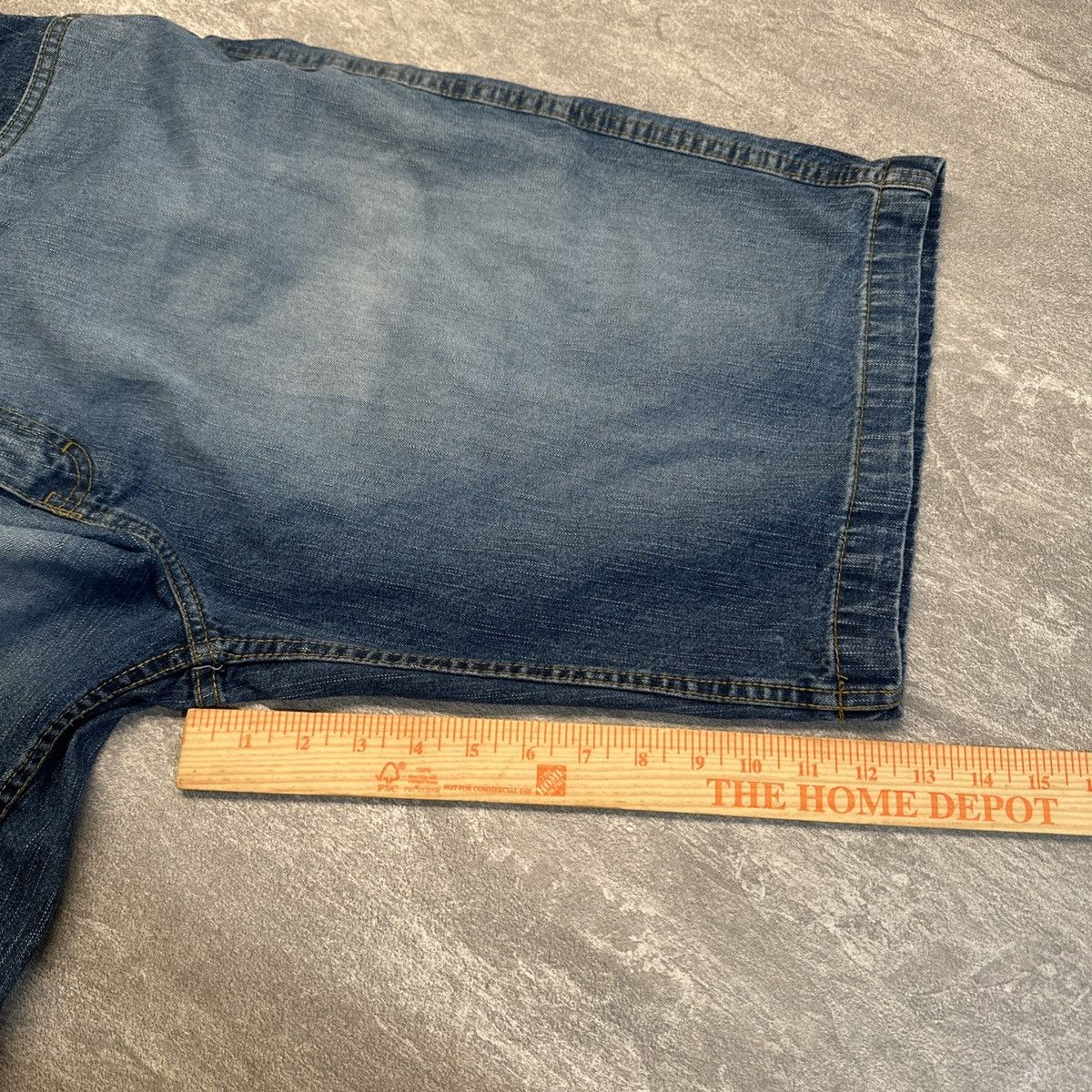 Vintage No Boundaries Jean Shorts VTG Y2K 2000 Urban Baggy Skate Hip Size US 34 / EU 50 - 7 Thumbnail
