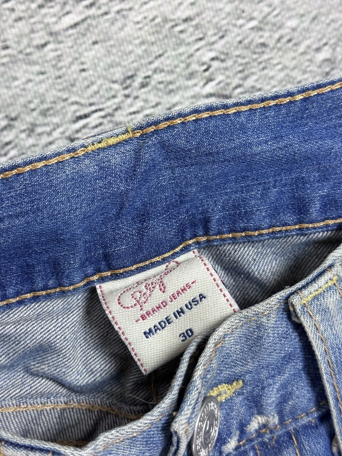 True Religion True Religion jeans vintage Ricky denim pants baby blue Size US 30 / EU 46 - 4 Thumbnail