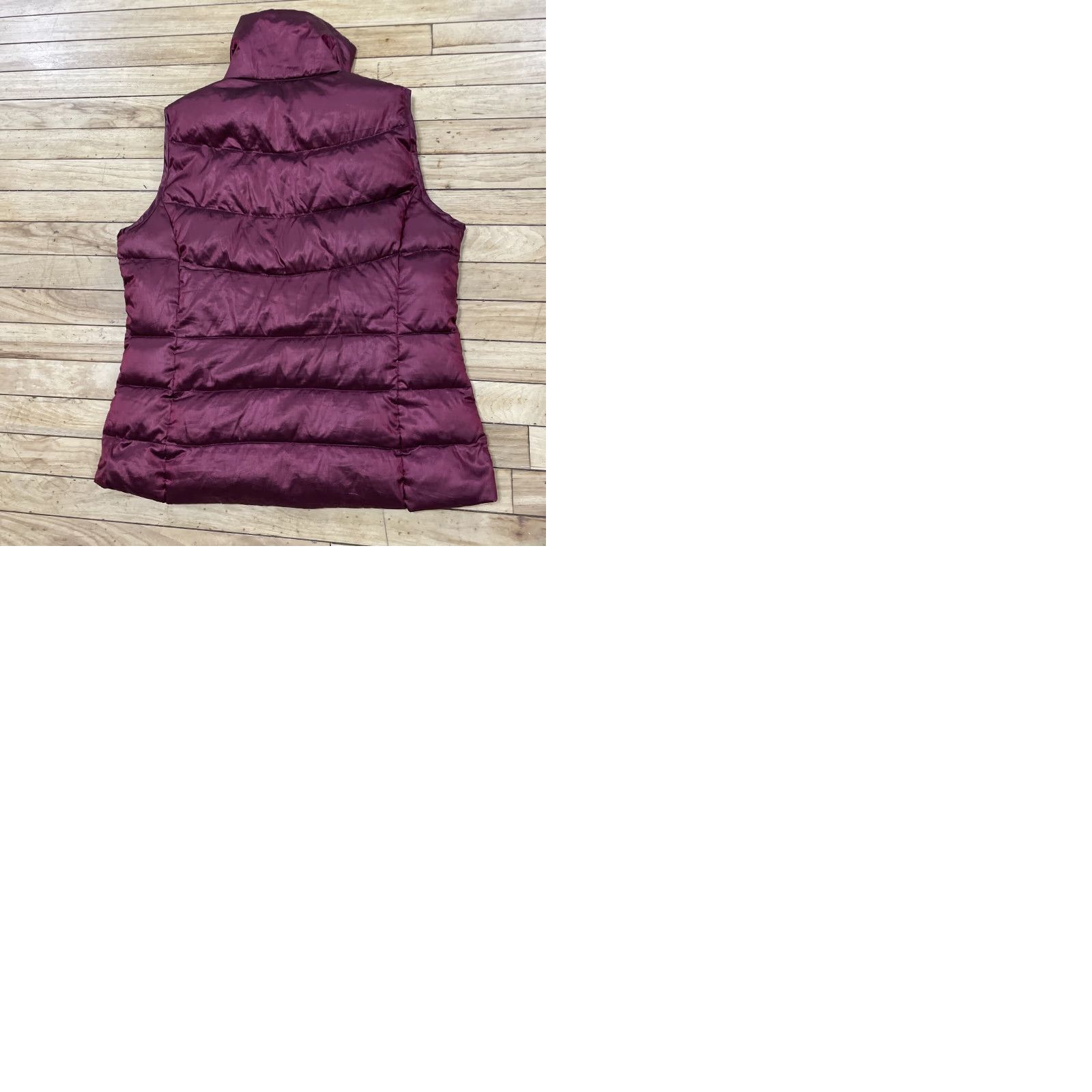 Liz Claiborne LIZ CLAIBORNE SPORT Down Puffer Vest Womens L Red Zip Snap Pockets Lightweight Casual Outdoor Holiday Runtime: Down Size L / US 10 / IT 46 - 11 Thumbnail