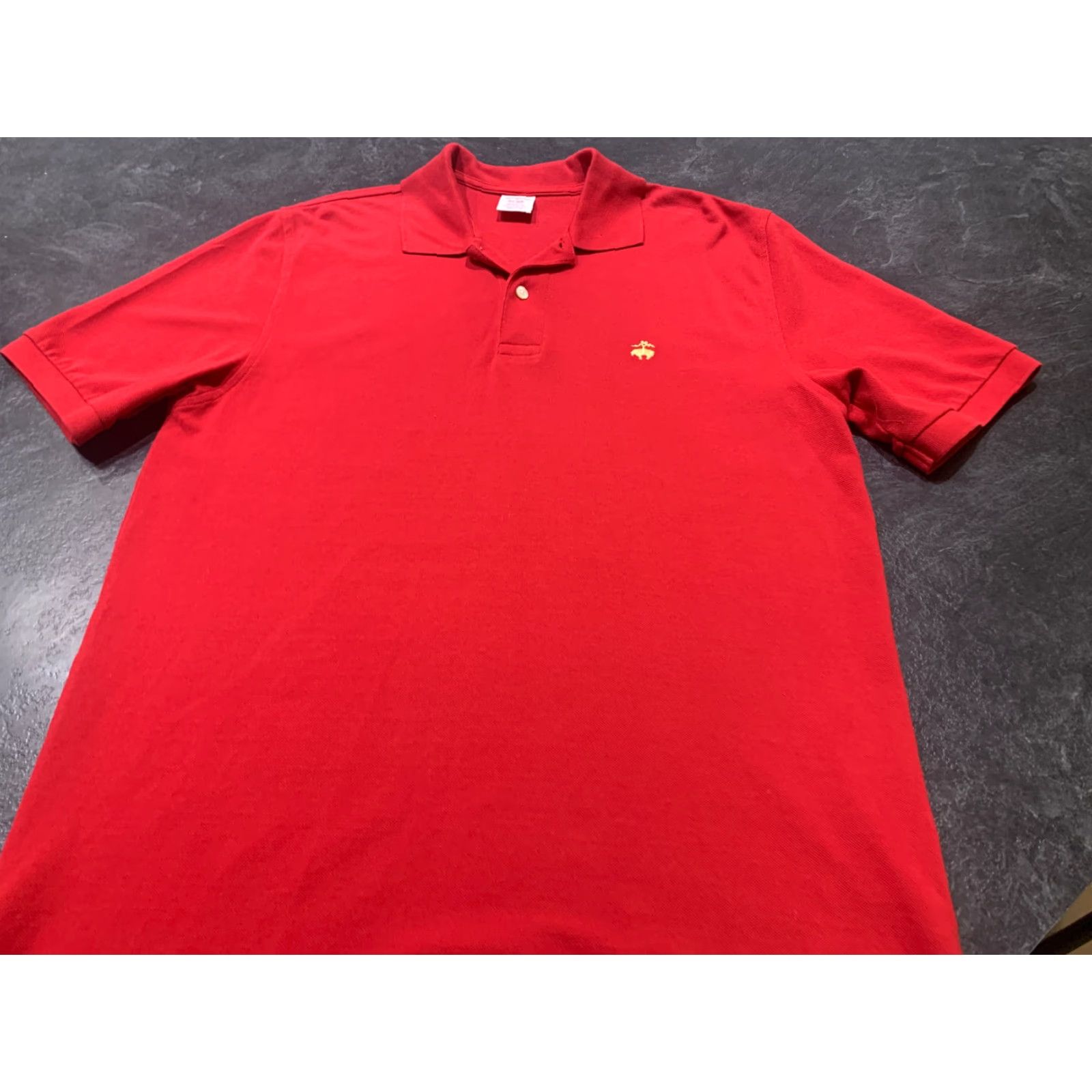 Brooks Brothers BROOKS BROTHERS 1818 Solid Polo Shirt Adult Medium Red Mens Size US M / EU 48-50 / 2 - 5 Thumbnail
