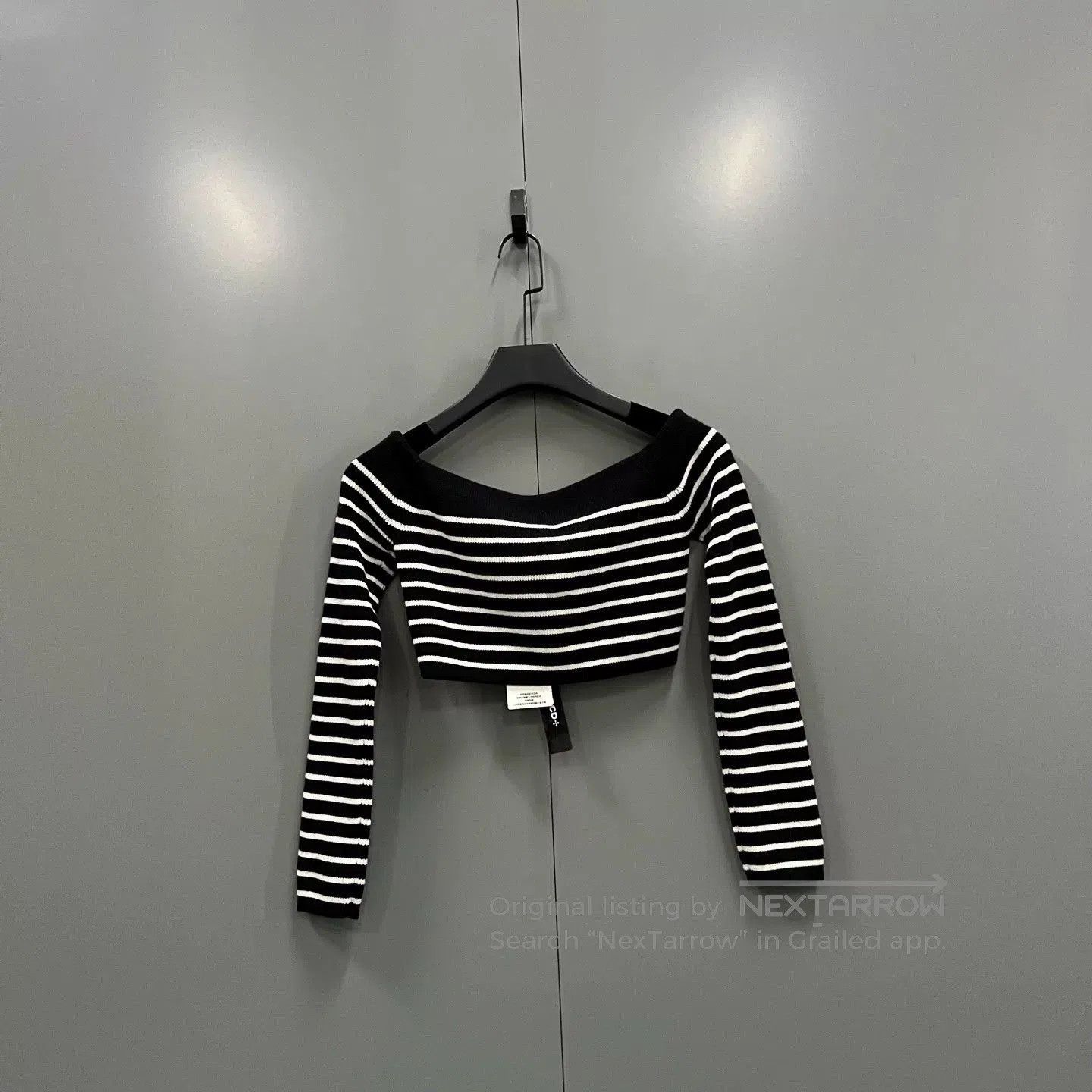Saint Laurent Paris striped off. Size M / US 6-8 / IT 42-44 - 2 Thumbnail