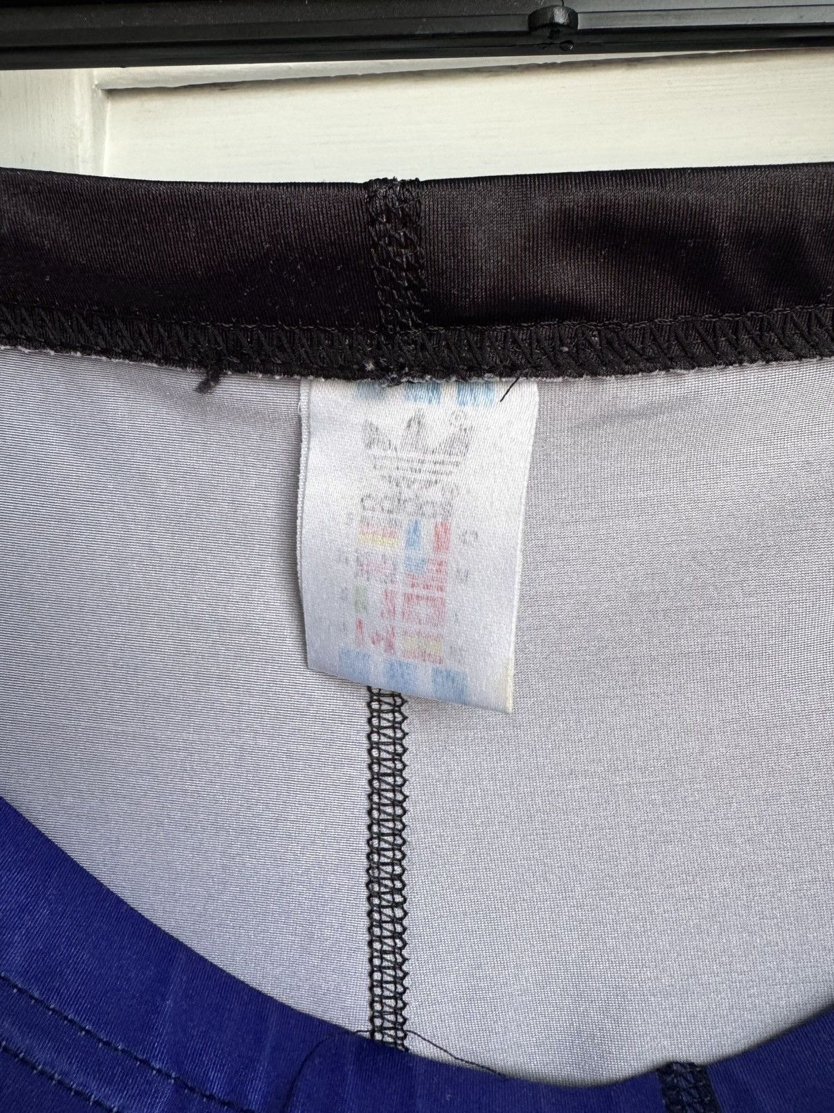 Adidas Vintage Adidas Cycling Running Leggings Big Logo France Size US 34 / EU 50 - 4 Thumbnail