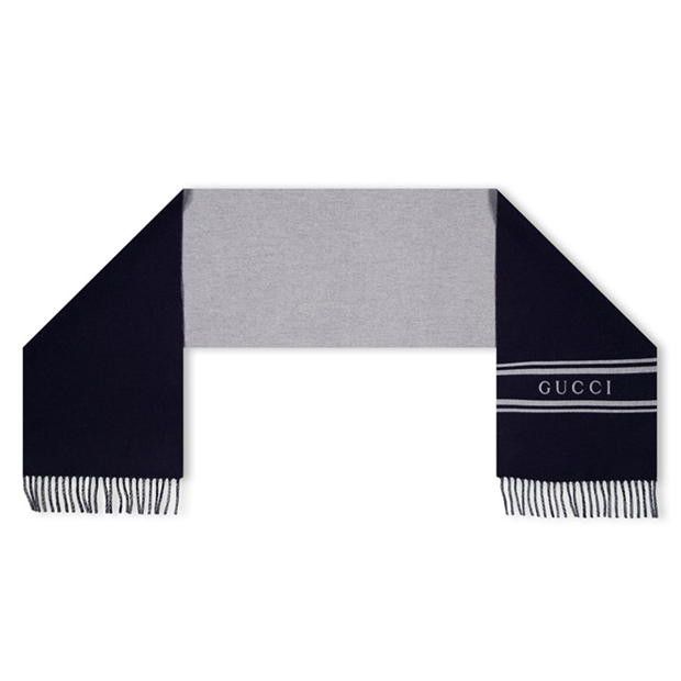 Gucci GUCCI Gucci Logo Scarf Size ONE SIZE - 4 Thumbnail
