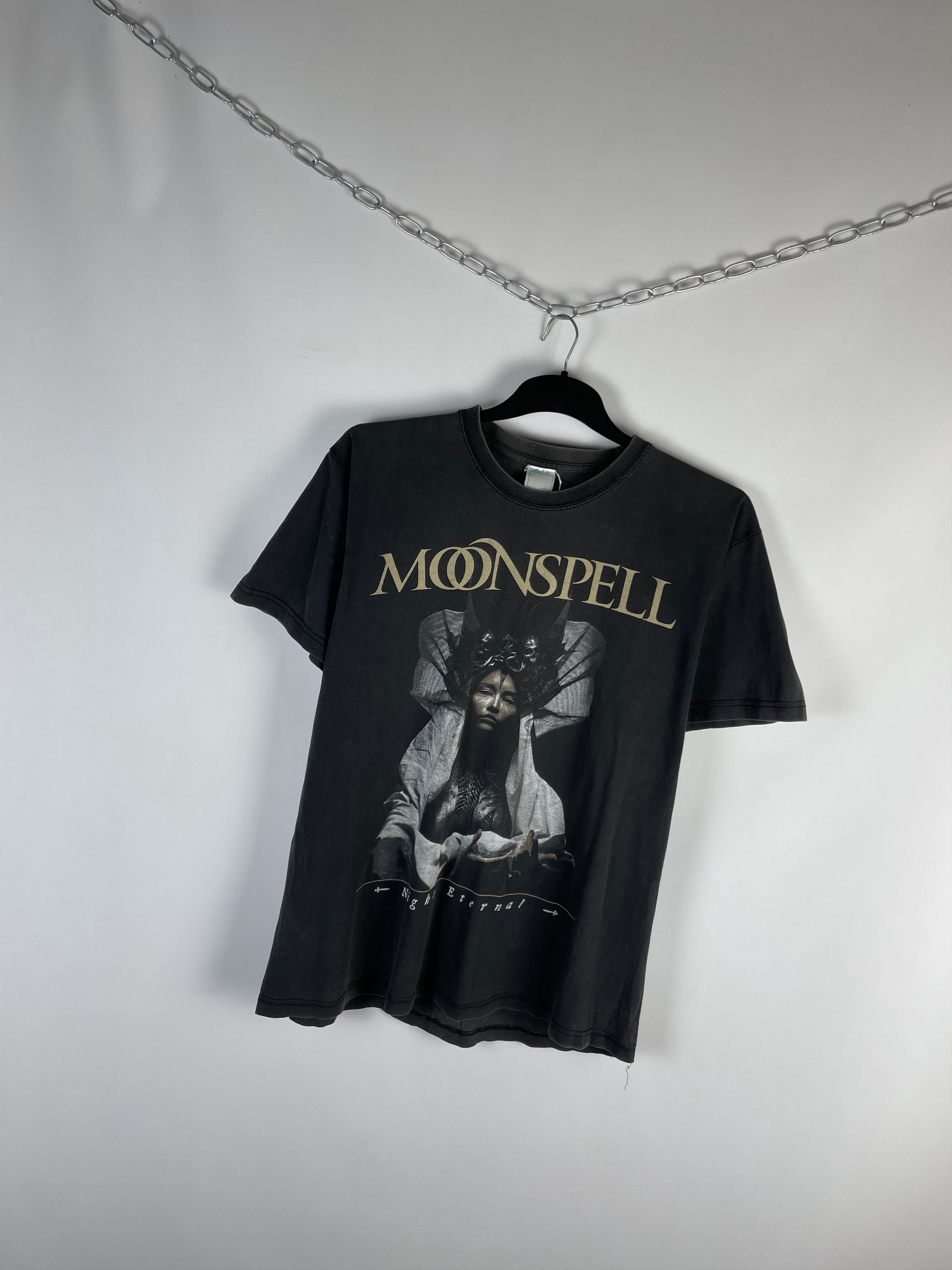 Band Tees Vintage Moonspell Tour 2008 Band Tee Size US L / EU 52-54 / 3 - 2 Thumbnail