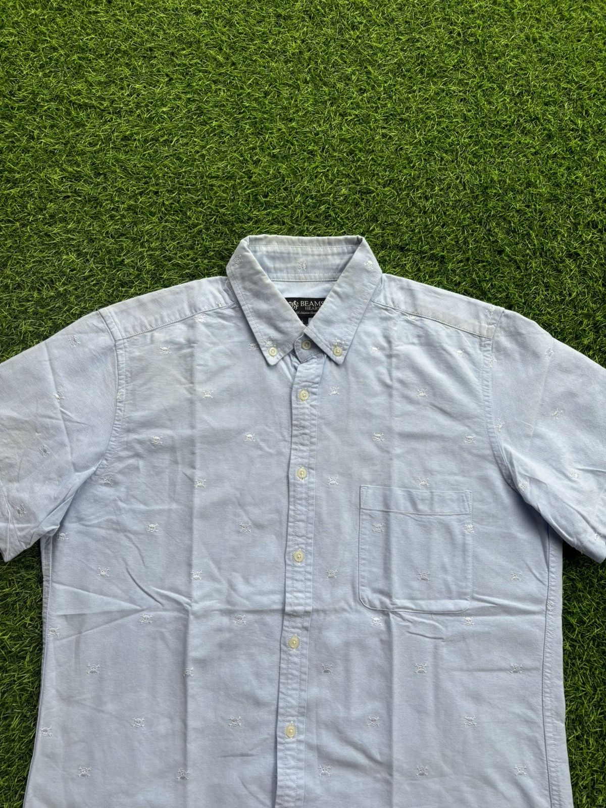 Beams Plus Beams Heart Skull Shirt Size US L / EU 52-54 / 3 - 2 Thumbnail