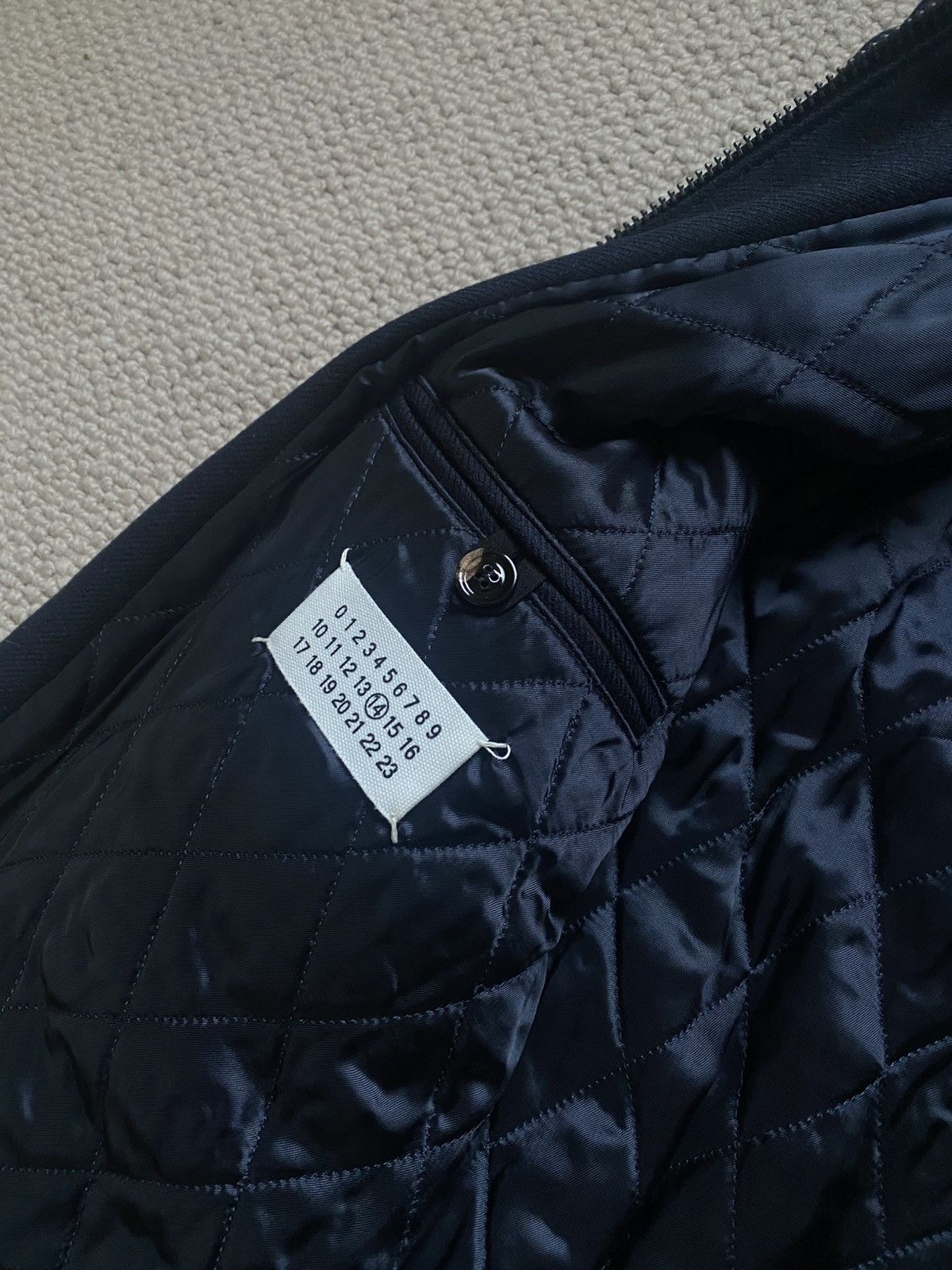 Maison Margiela Shearling Collar Bomber - IT48