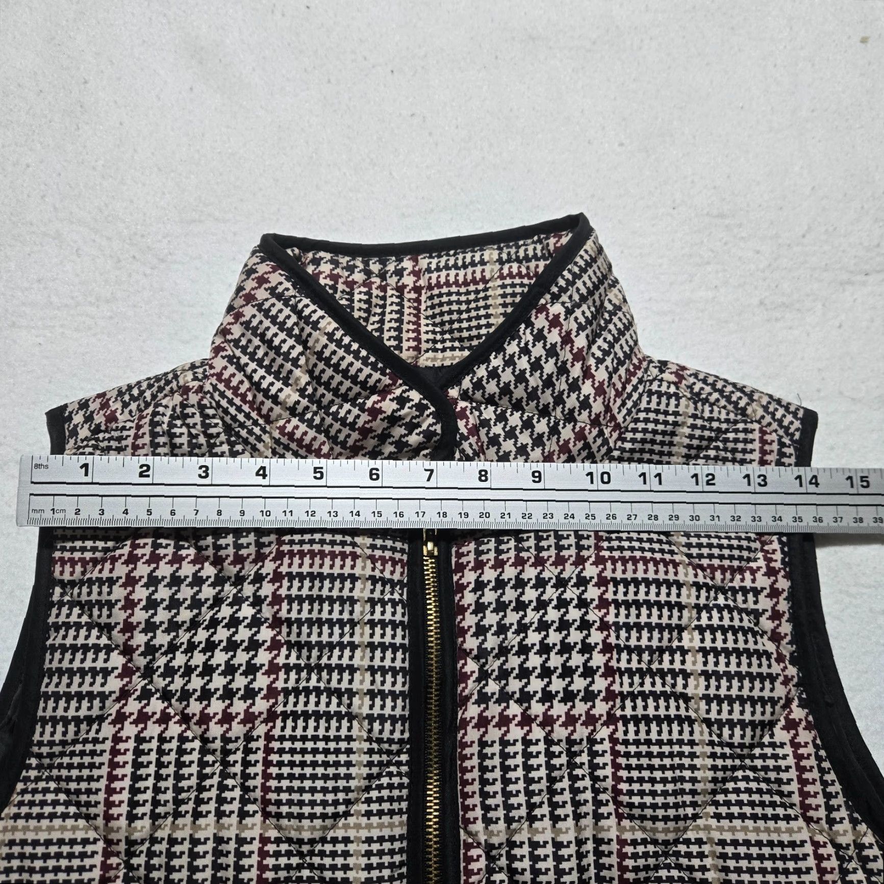 Vintage Adrienne Vittadini Quilted Vest Zip Up Sleeveless Adult Women's Size L Large Size L / US 10 / IT 46 - 6 Thumbnail