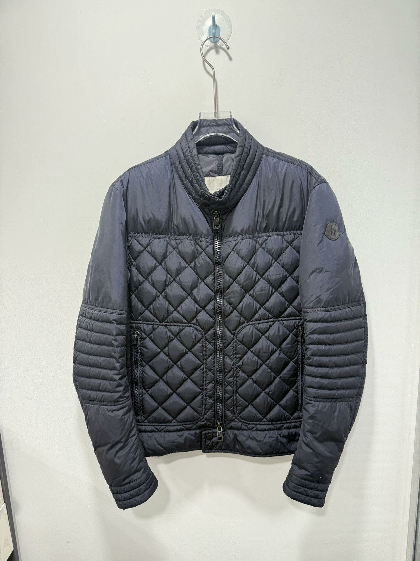 Moncler Moncler Diamond Quilted Down Jacket Size 4 Size US XL / EU 56 / 4 - 1 Thumbnail