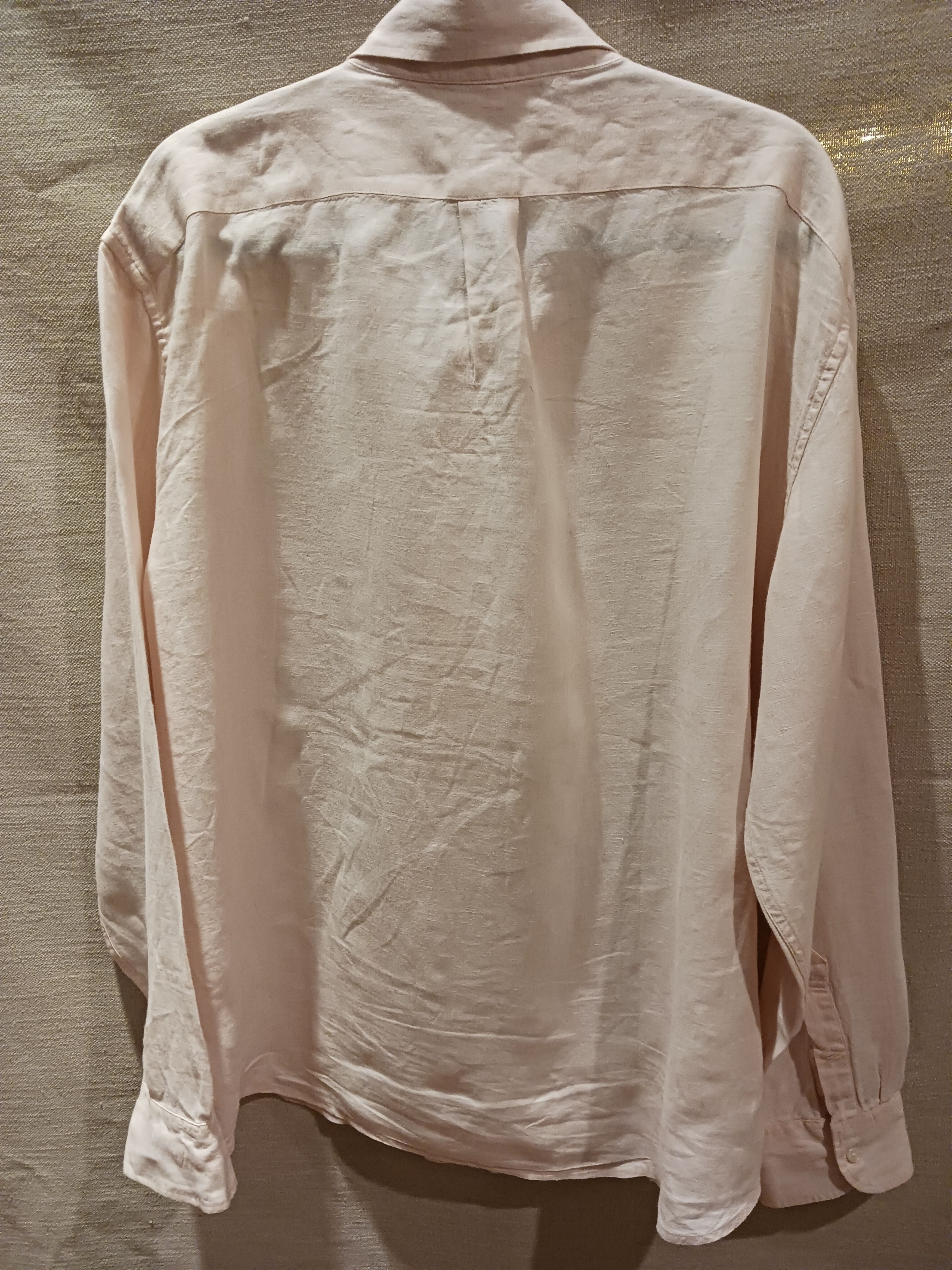 J.Crew Baired McNutt Linen Long Sleeve Shirt Size US XXL / EU 58 / 5 - 2 Thumbnail