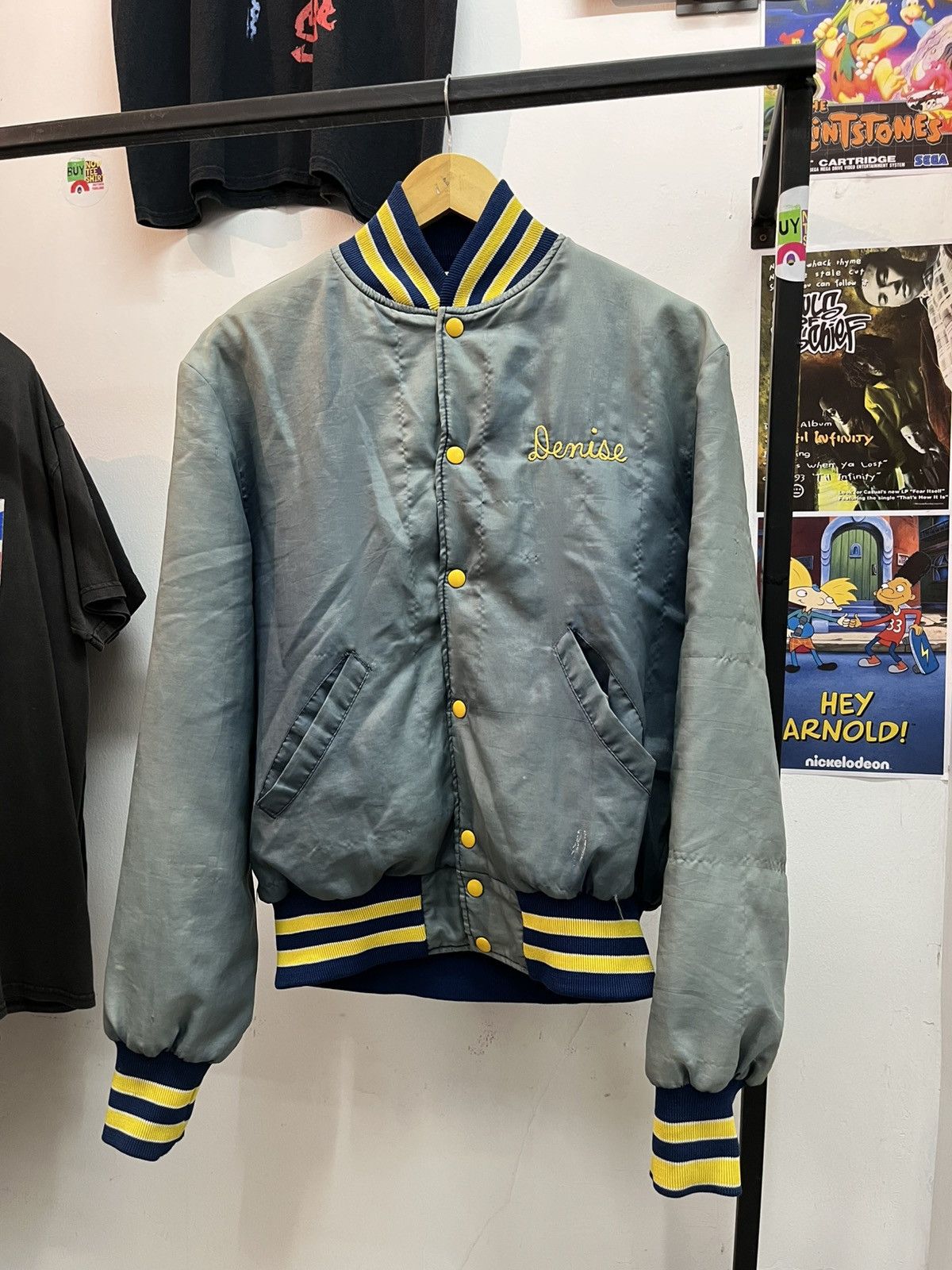 Vintage University of Michigan 80’s Size US M / EU 48-50 / 2 - 2 Thumbnail